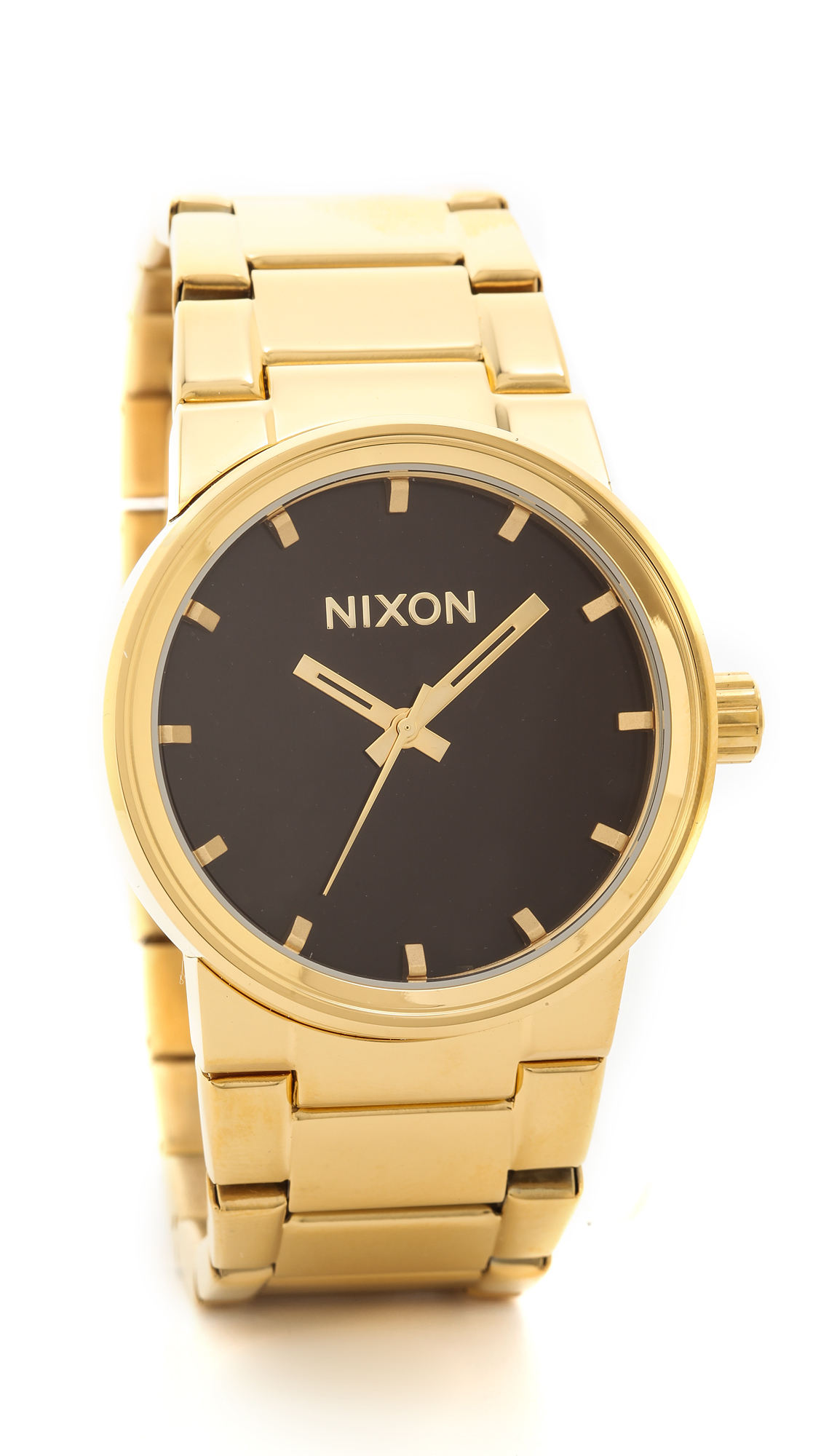 Nixon Cannon Watch Gold Black Lyst Canada