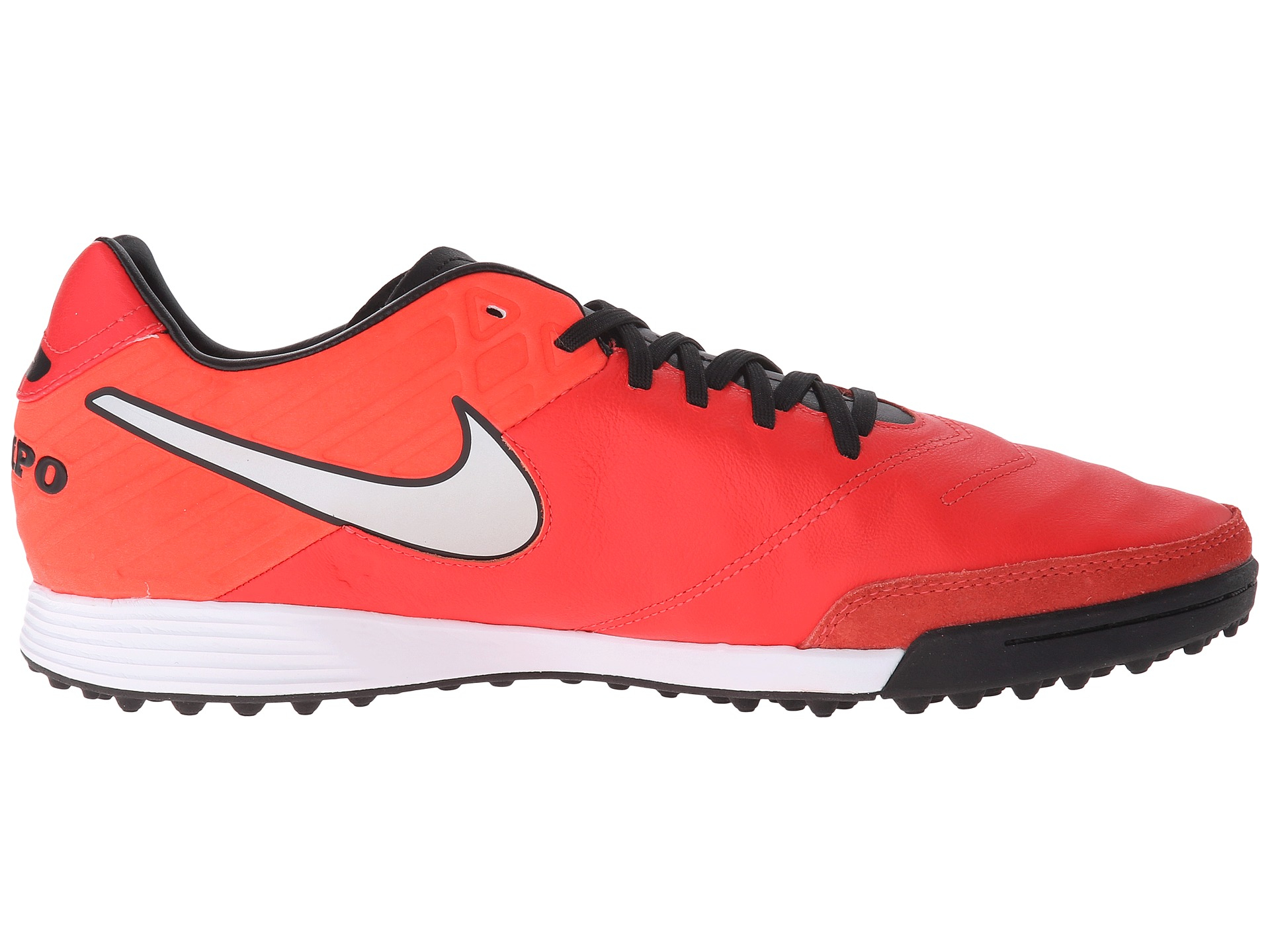 Nike Leather Tiempo Mystic V Tf in Red for Men | Lyst