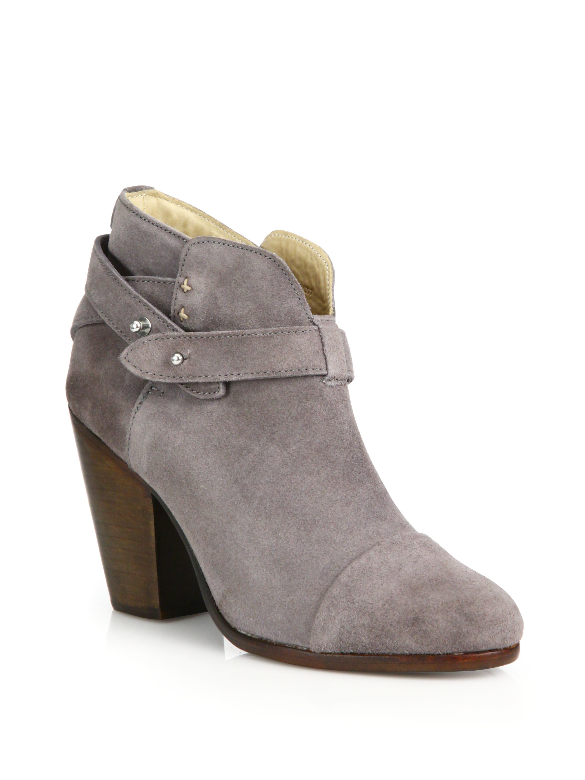 rag and bone gray booties
