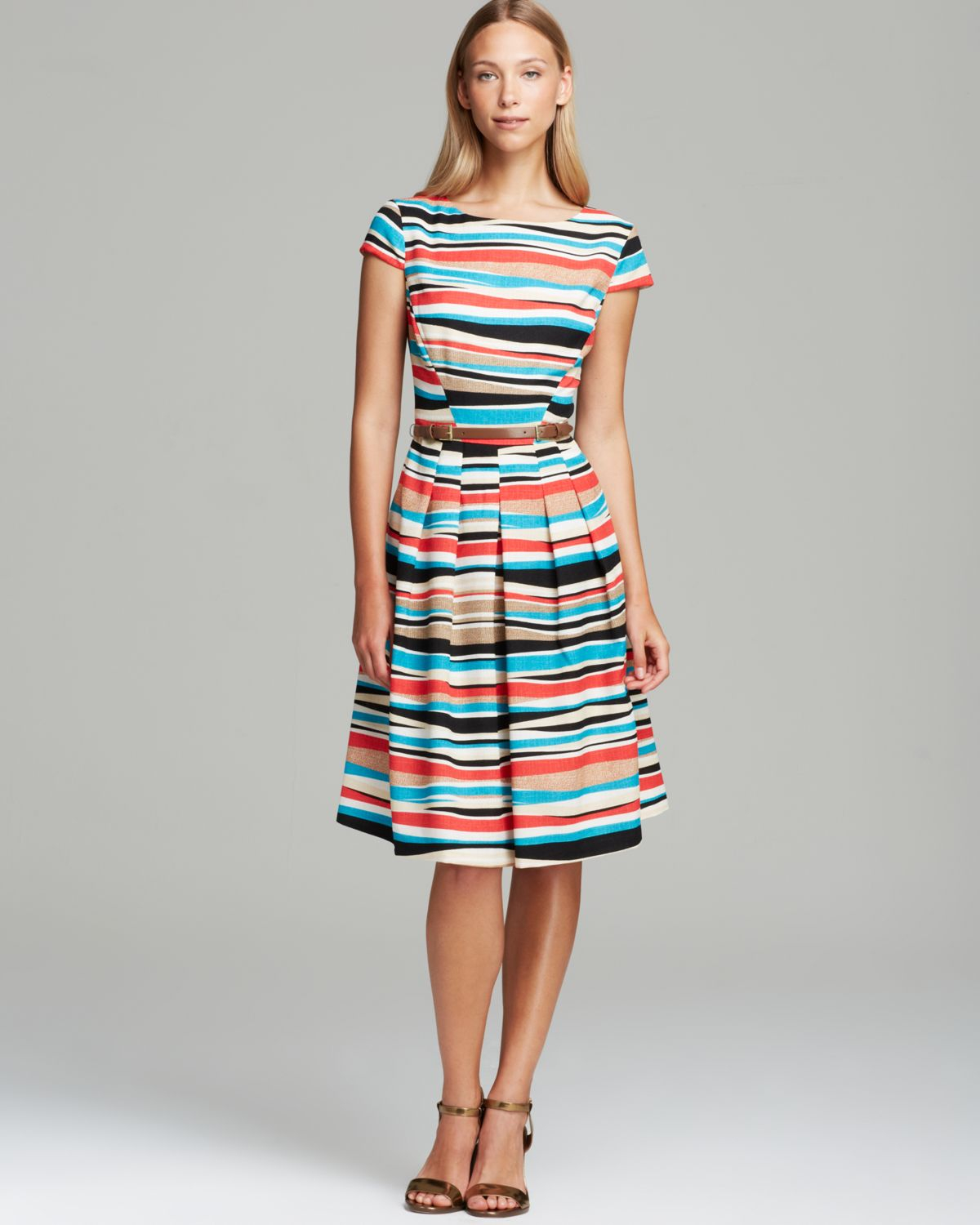 anne klein striped dress