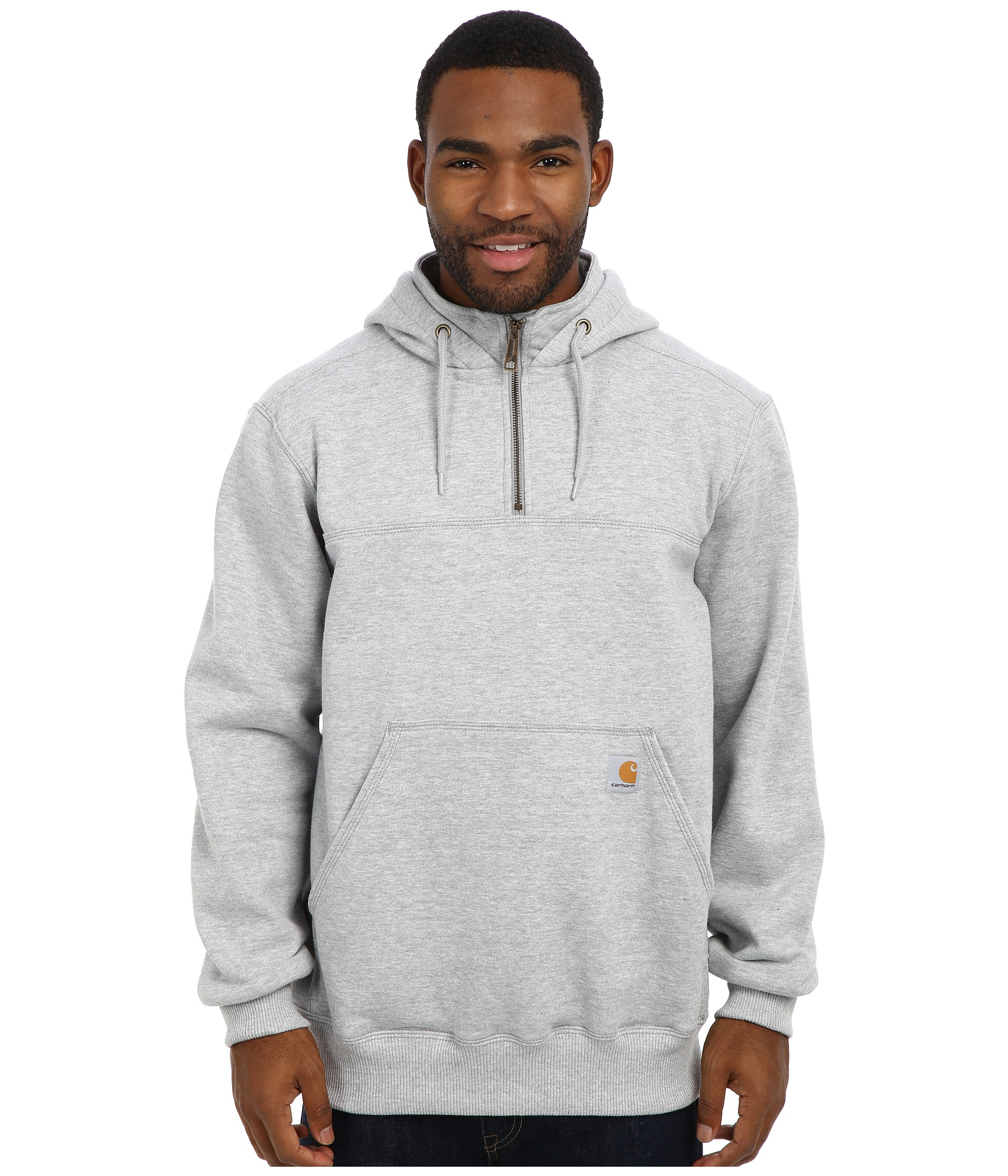 paxton heavyweight quarter zip hooded sweatshirt