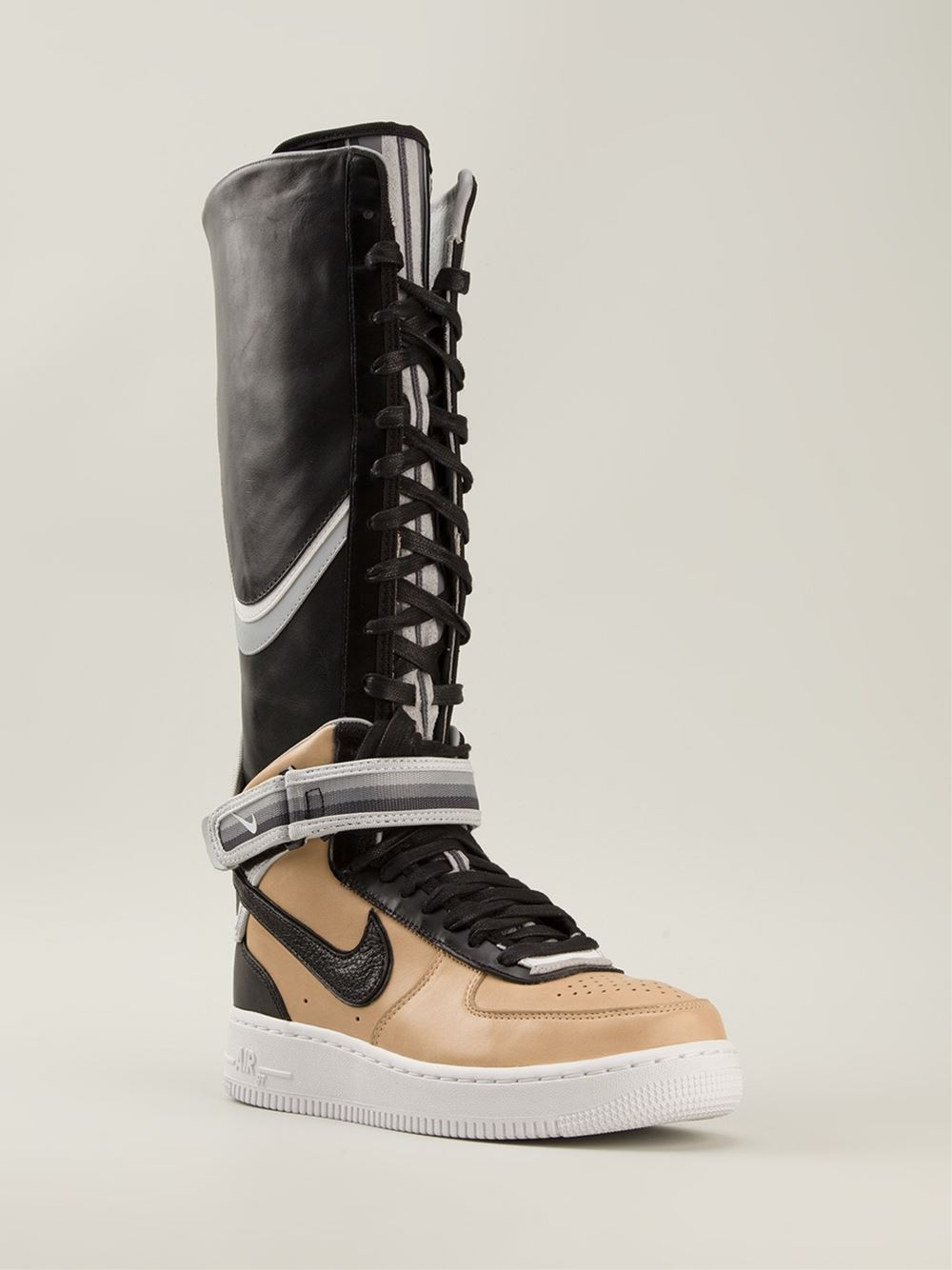 Nike Riccardo Tisci 'beige Pack Air Force 1' Boots in Brown (Black) - Lyst