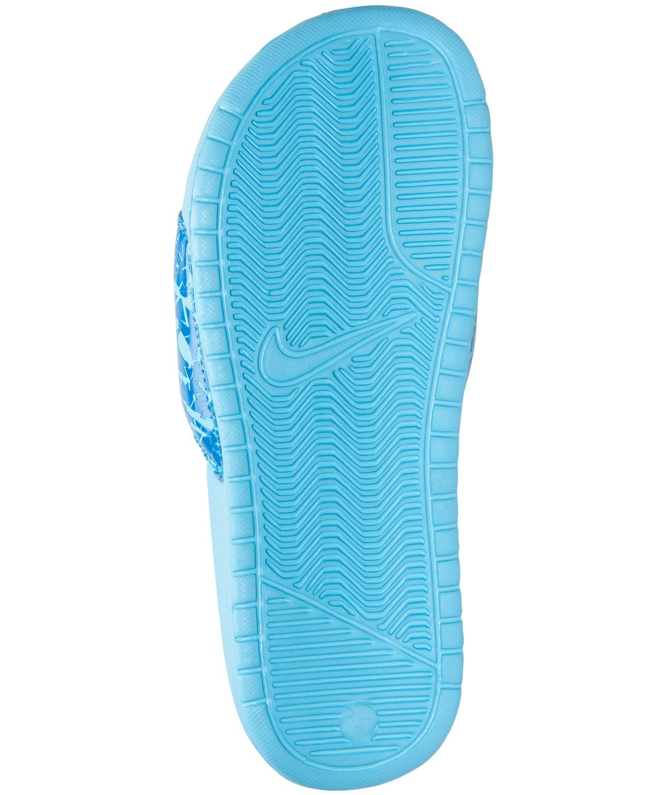 nike benassi blue