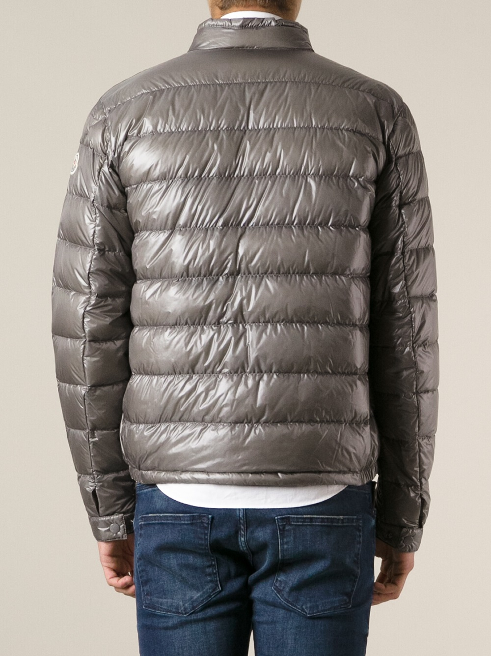 Moncler Acorus Padded Jacket in Grey 
