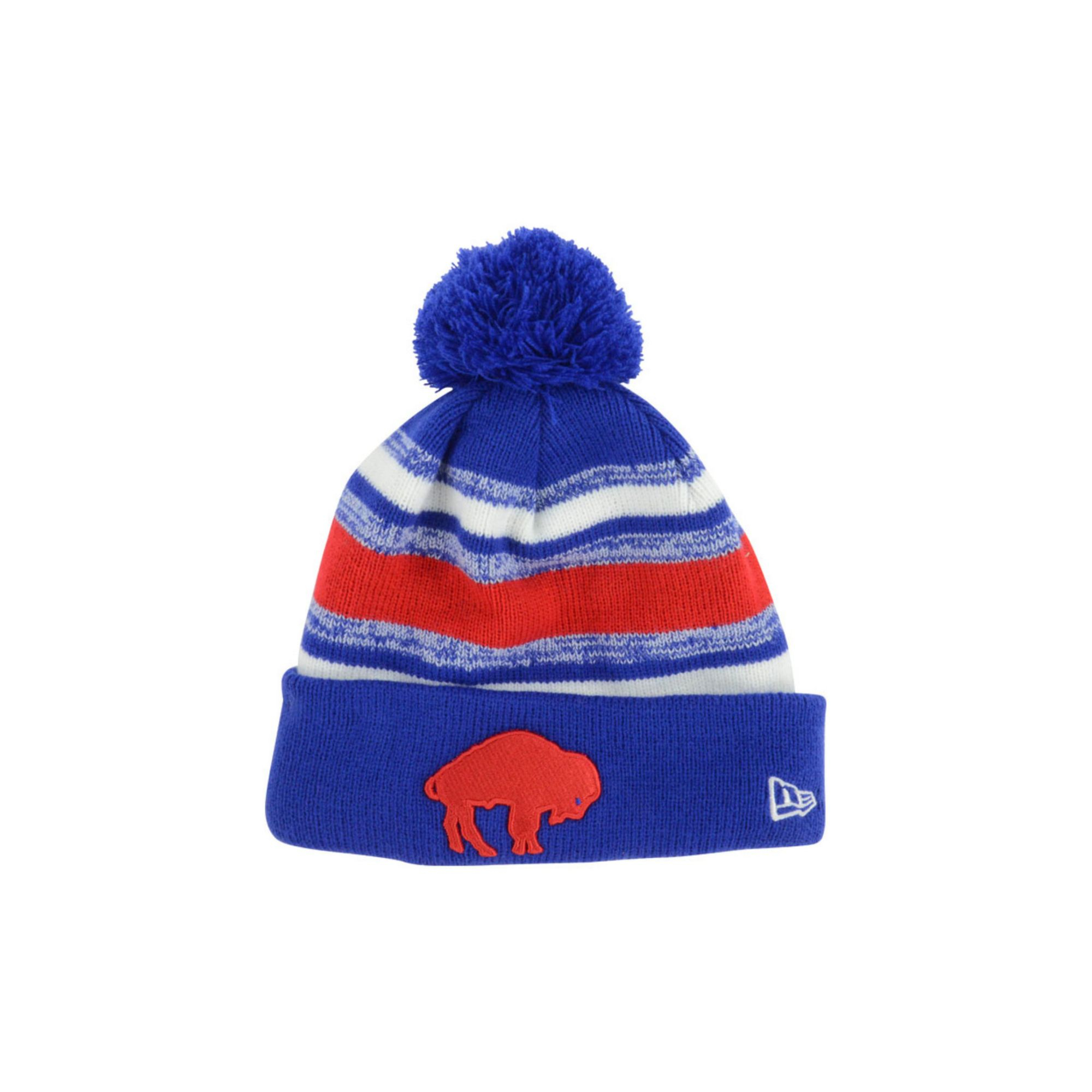 New Era Buffalo Bills Classic Sport Knit Hat in Blue (RoyalBlue/Red) | Lyst