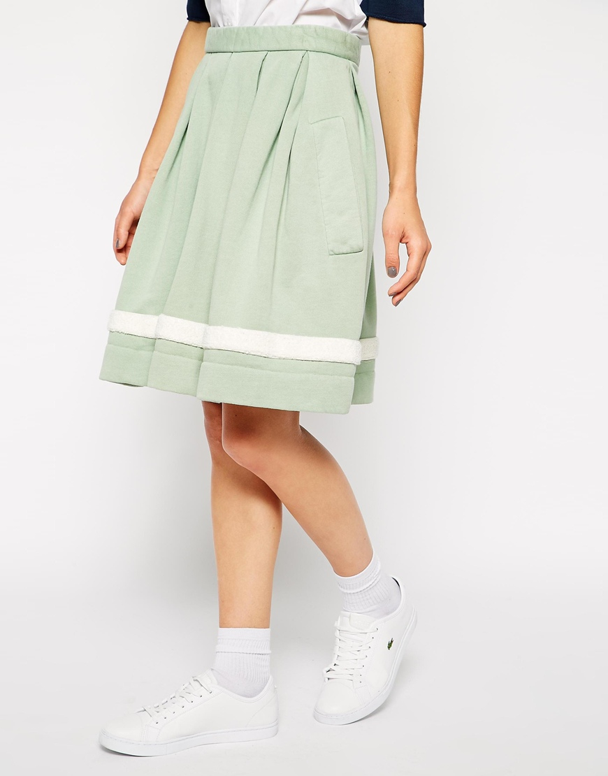 Lyst Wood Wood Vallerie Skirt in Green