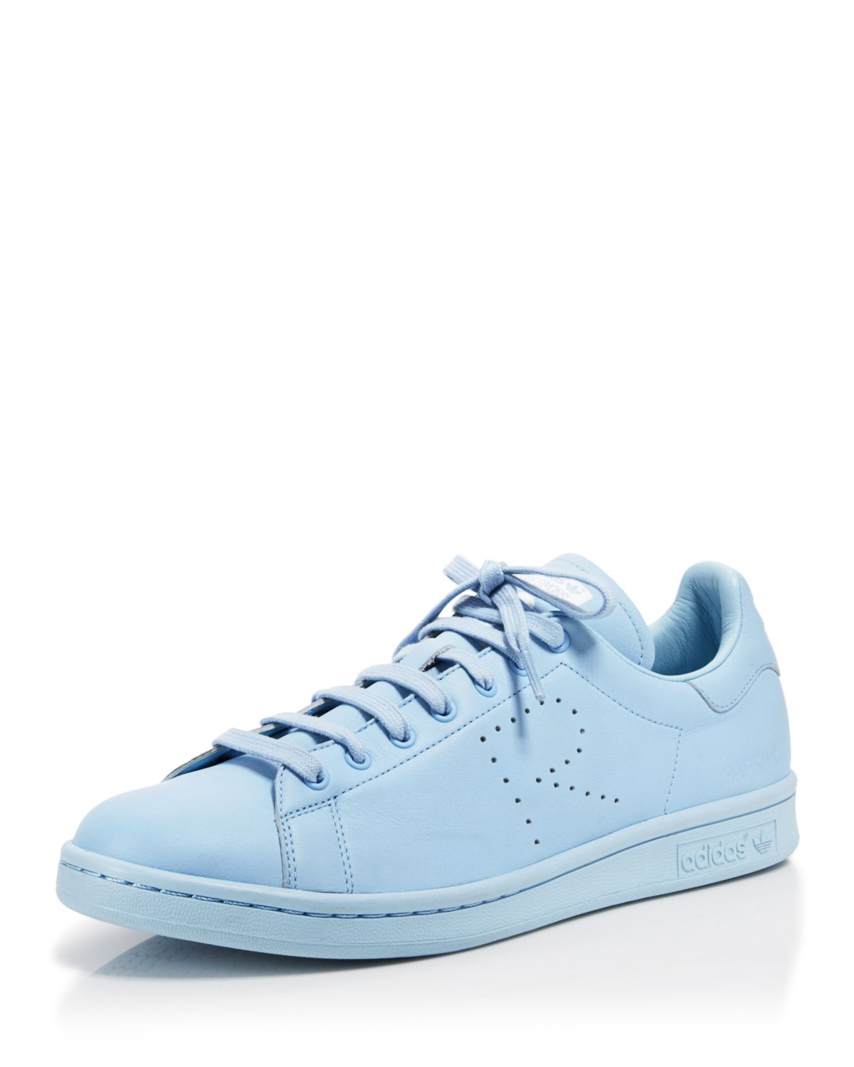 adidas By Raf Simons Stan Smith Leather Sneakers in Light Blue (Blue) - Lyst