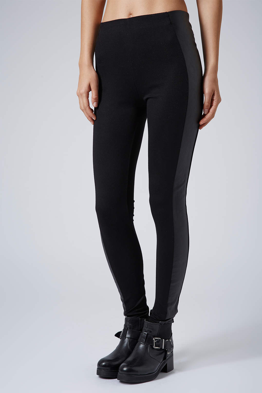 Panel leggings black