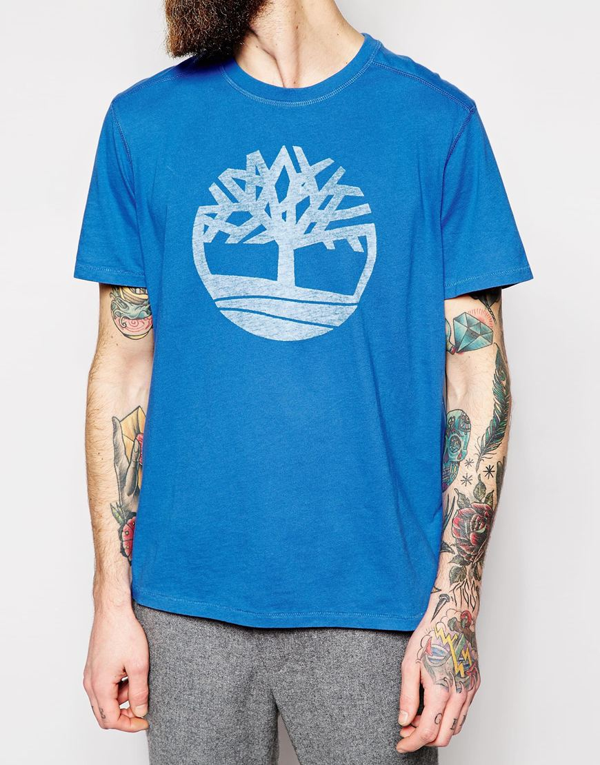 timberland blue shirt