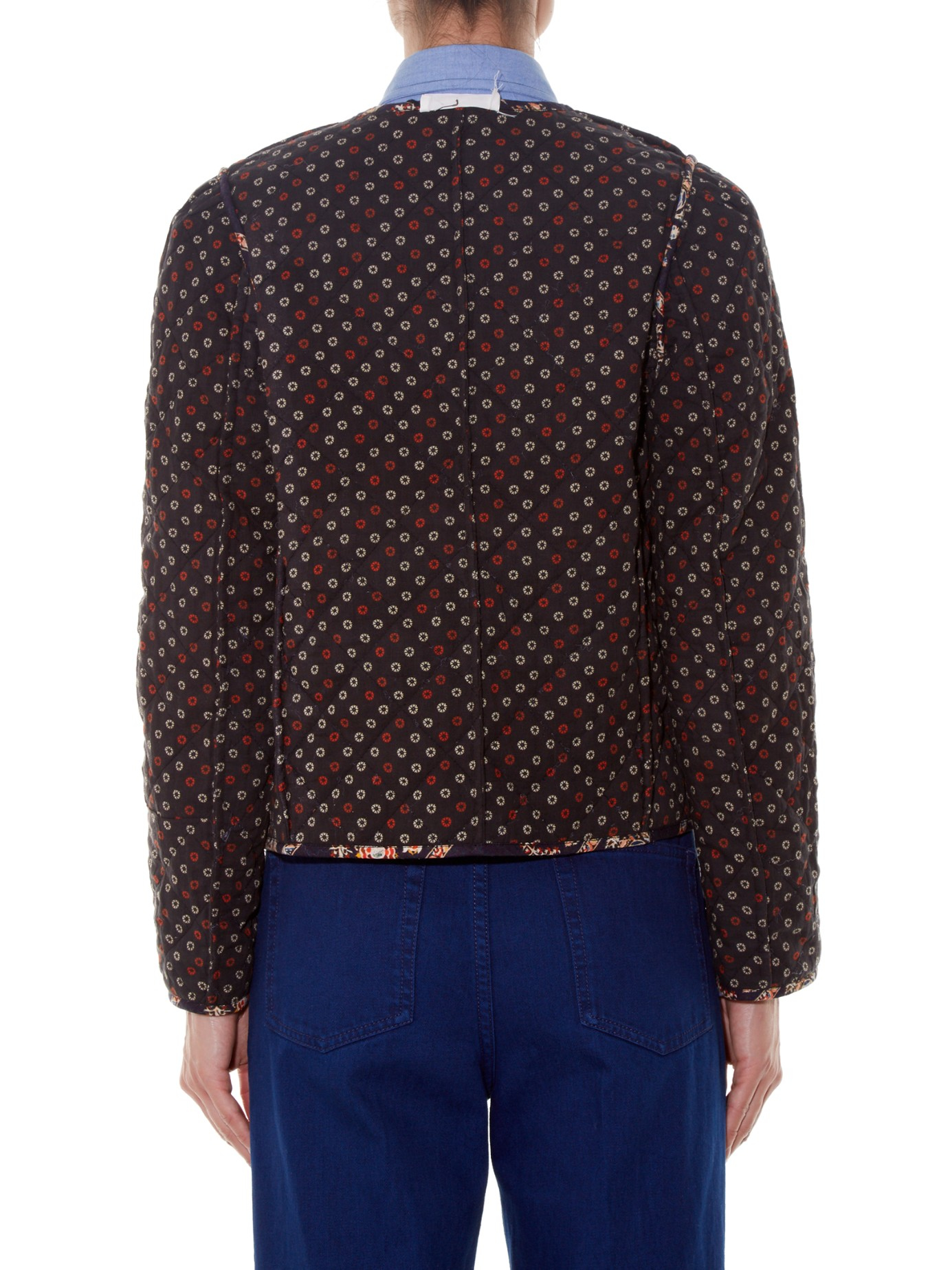 Étoile Isabel Marant Elmer Reversible Quilted-down Jacket in Black