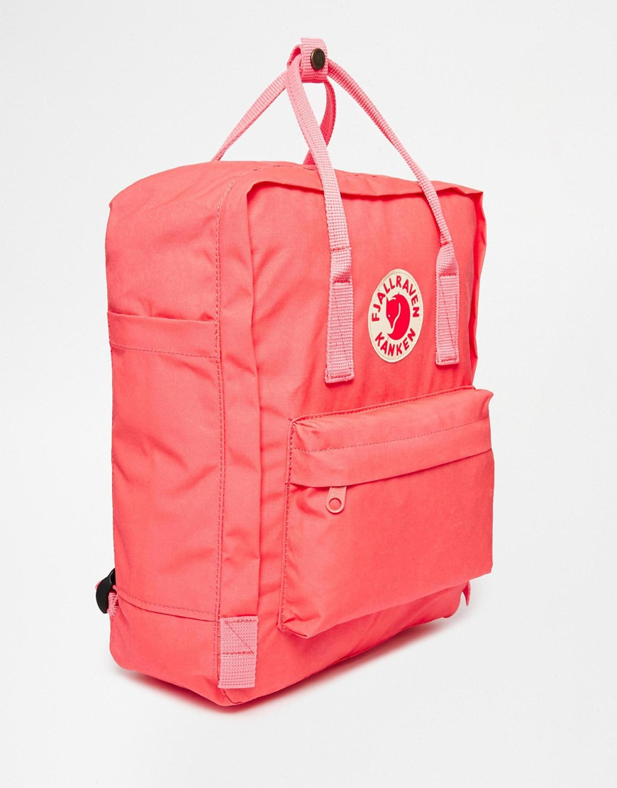 fjallraven backpack light pink