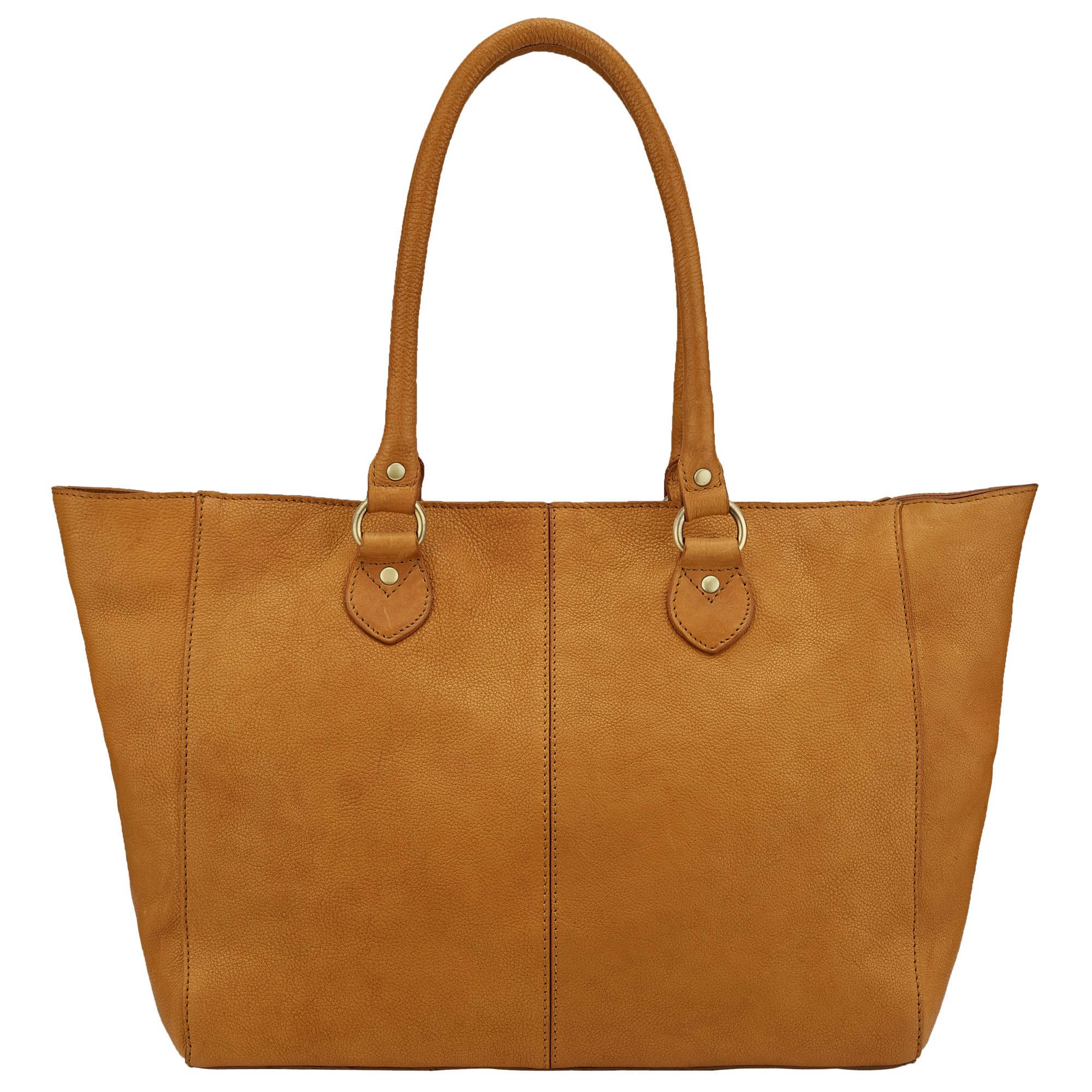 John Lewis Winchester Large Leather Tote Bag in Tan (Brown) - Lyst