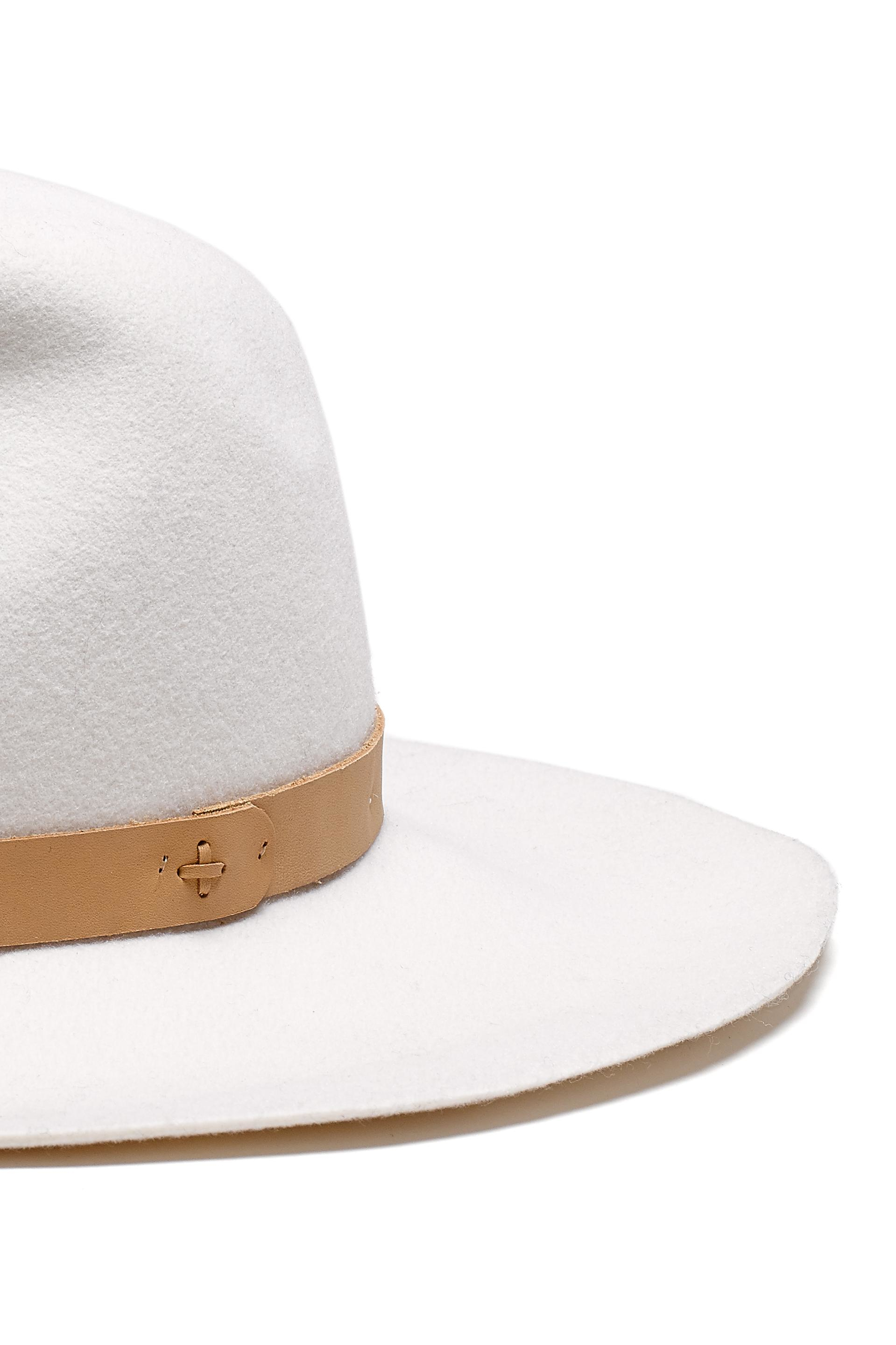off white fedora