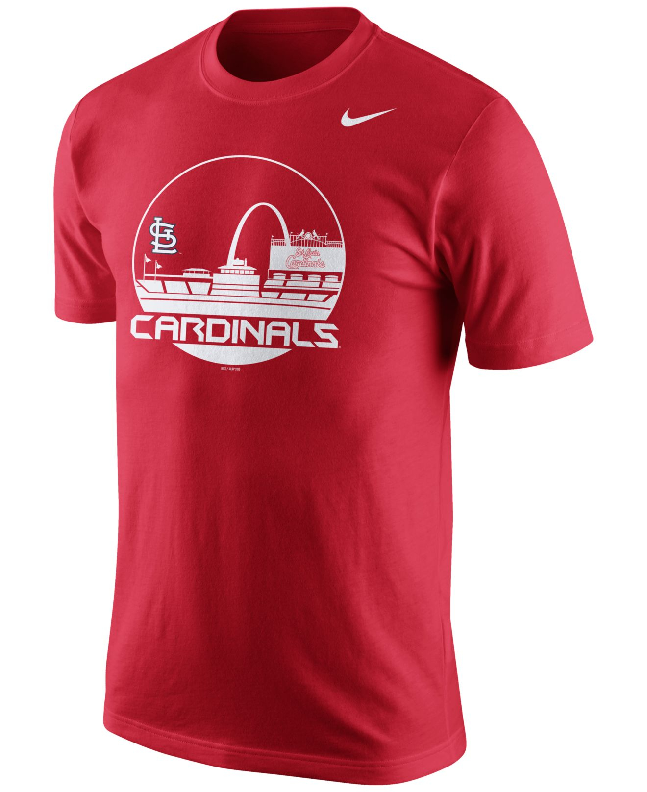 Nike Men's St. Louis Cardinals Local Stadium T-shirt in Red for Men | Lyst