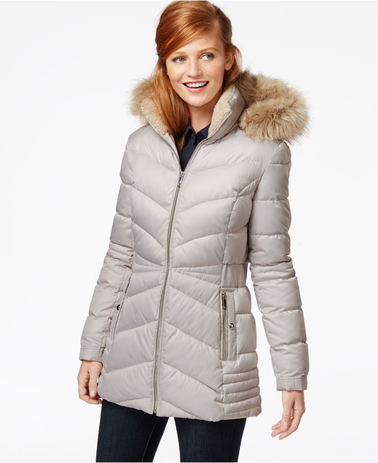 macys ladies down coats