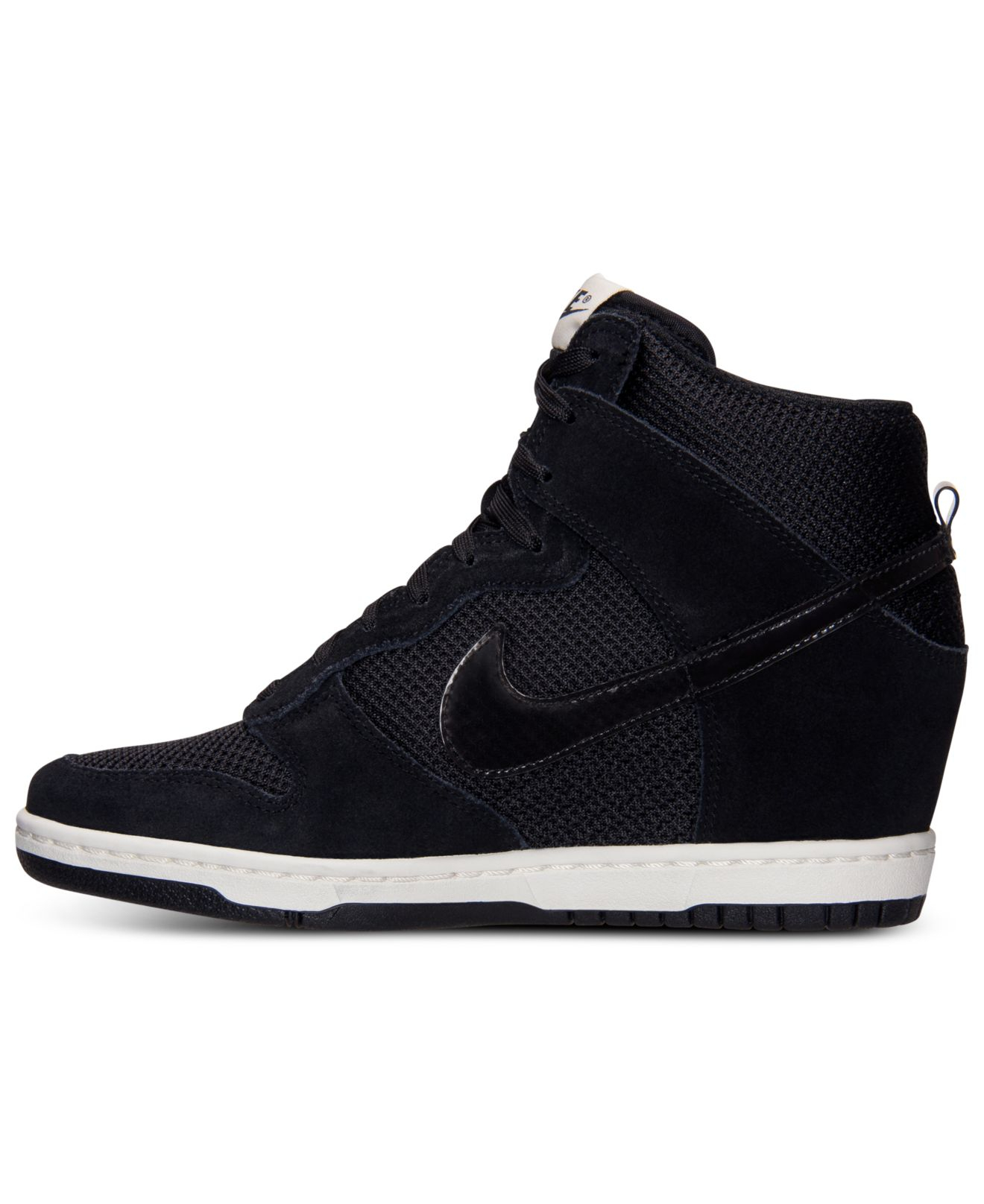 Nike Women'S Hi Essential Casual Sneakers From Finish Line in Black | Lyst