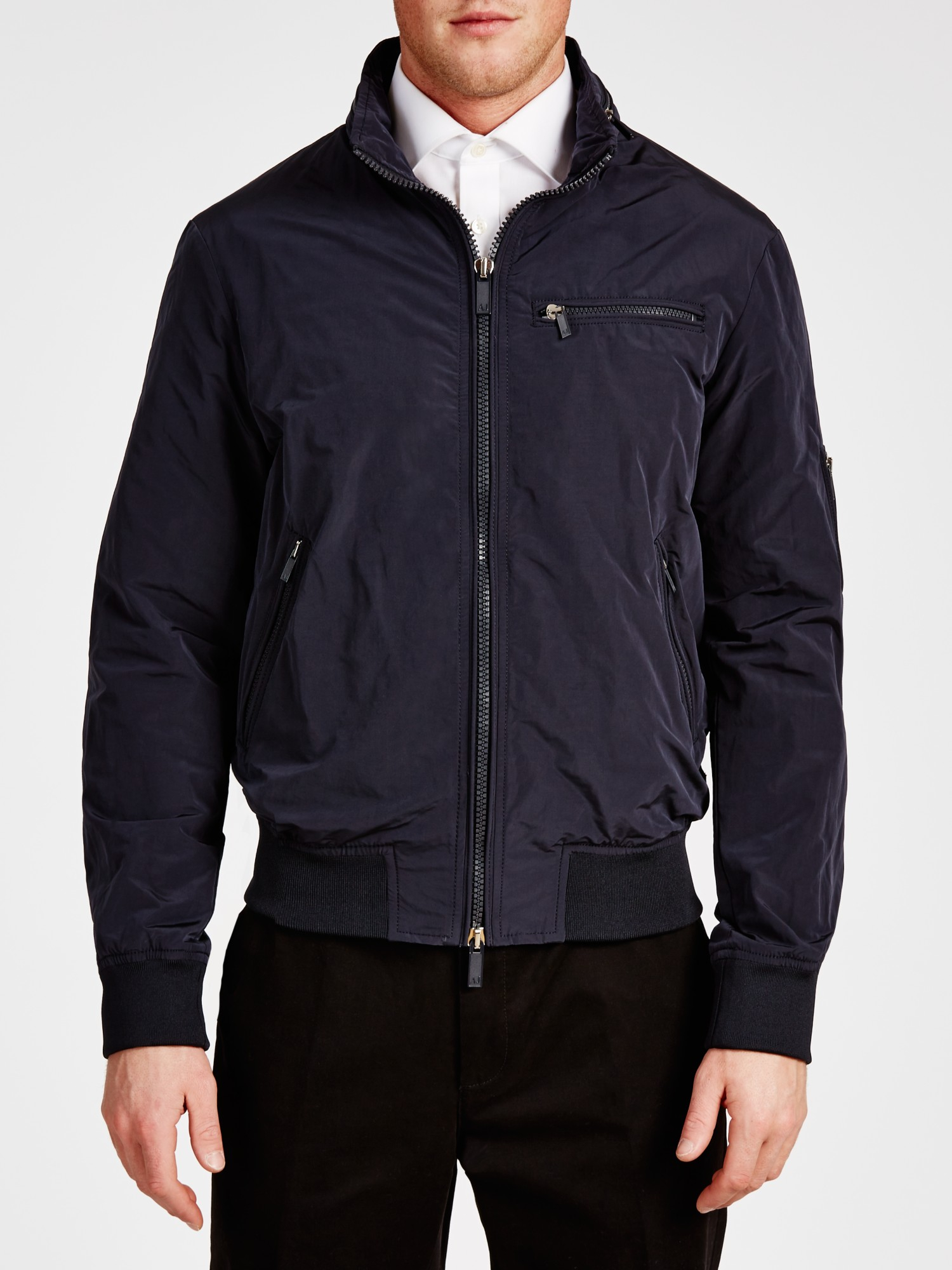 armani jeans blouson jacket
