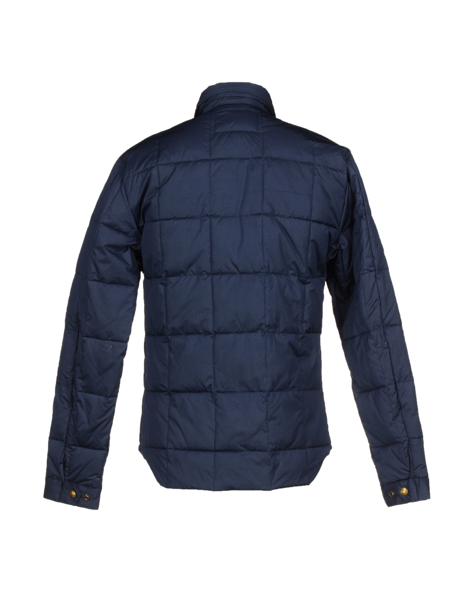 Lyst Scotch & Soda HighCollar Quilted Jacket in Blue for Men
