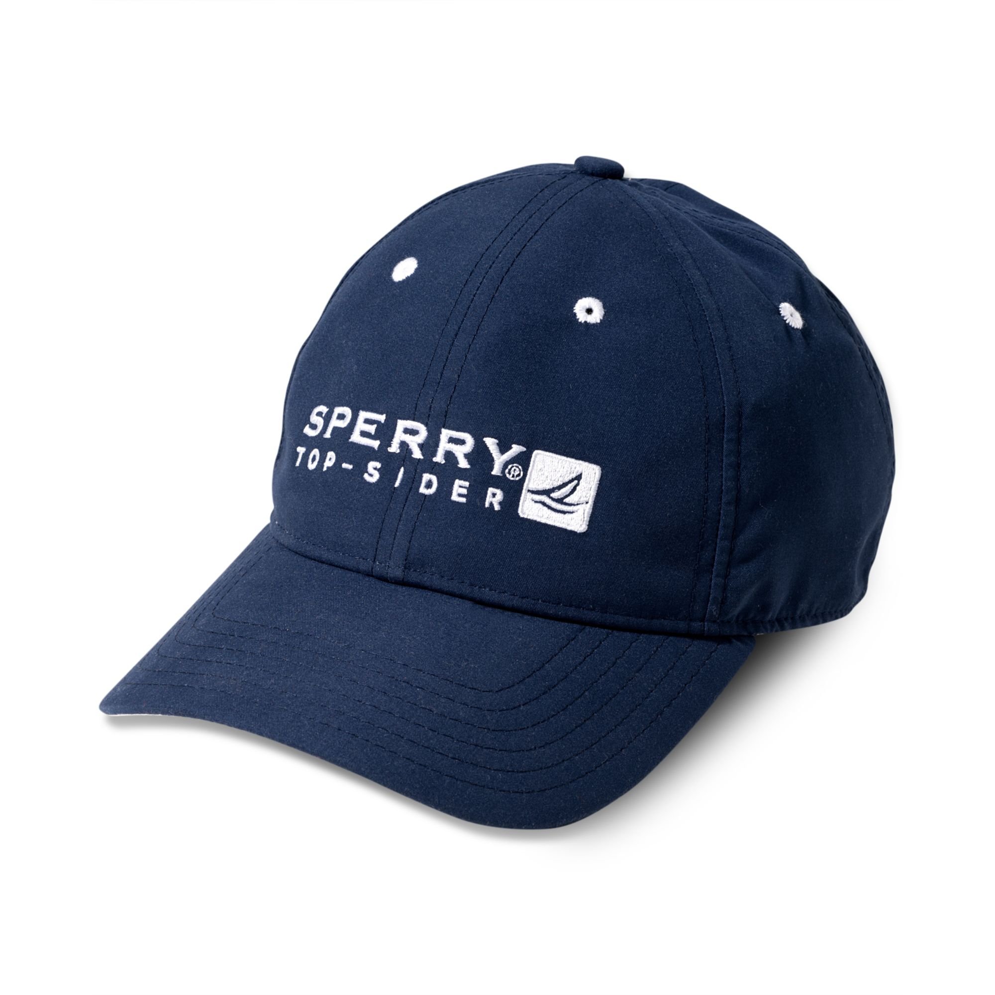 Sperry Top-Sider Logo Baseball Cap in White for Men | Lyst