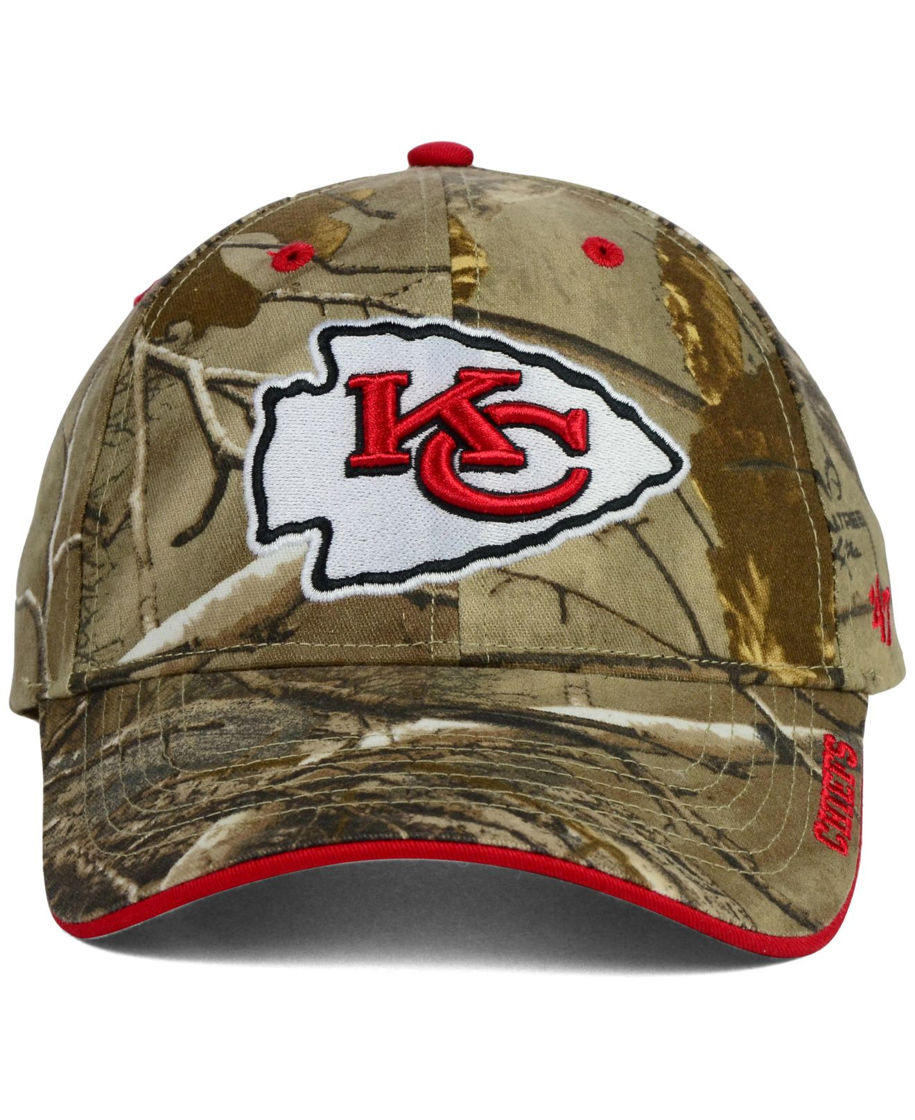47 Brand Kansas City Chiefs Real Tree Frost Cap in Green for Men Lyst