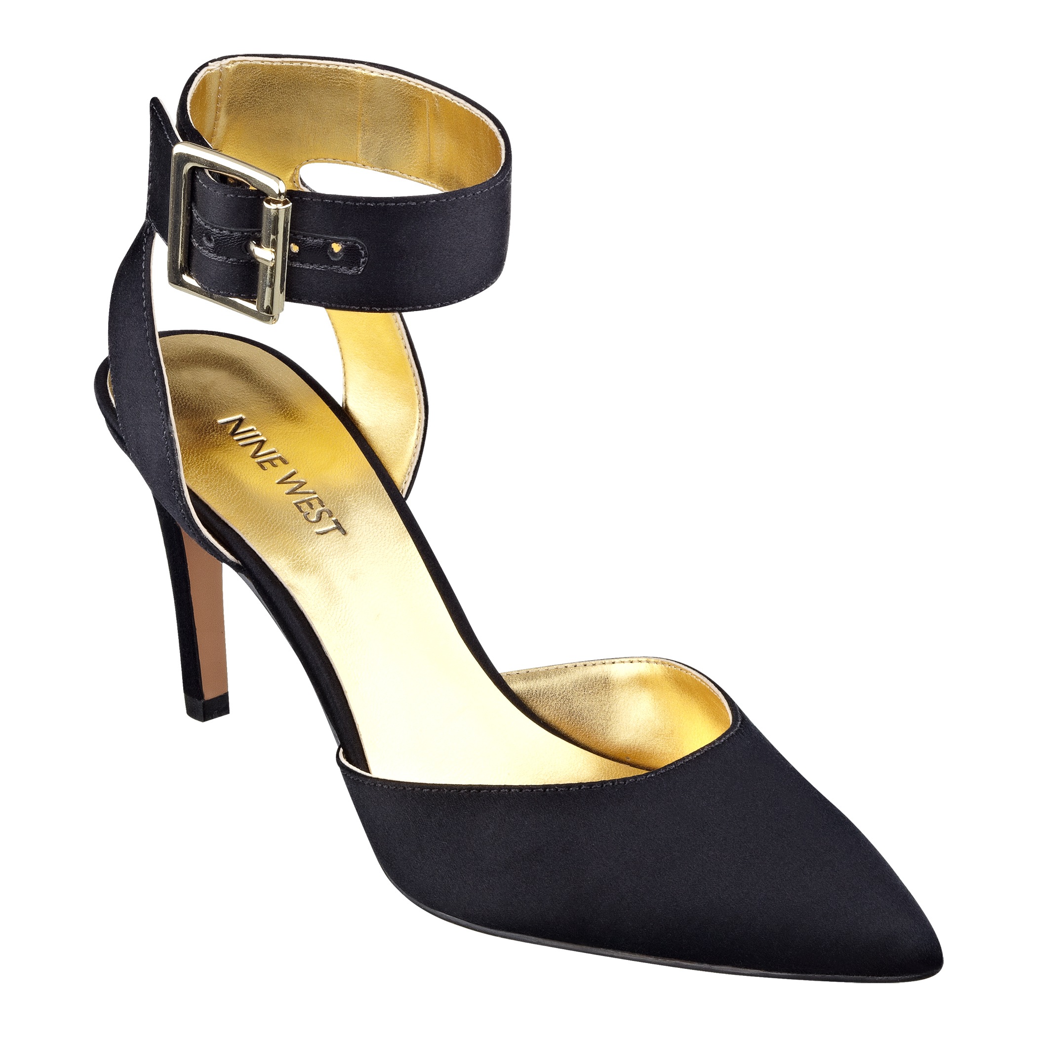 Lyst Nine West Callen Anklestrap High Heels Anklestrap Pumps in Black