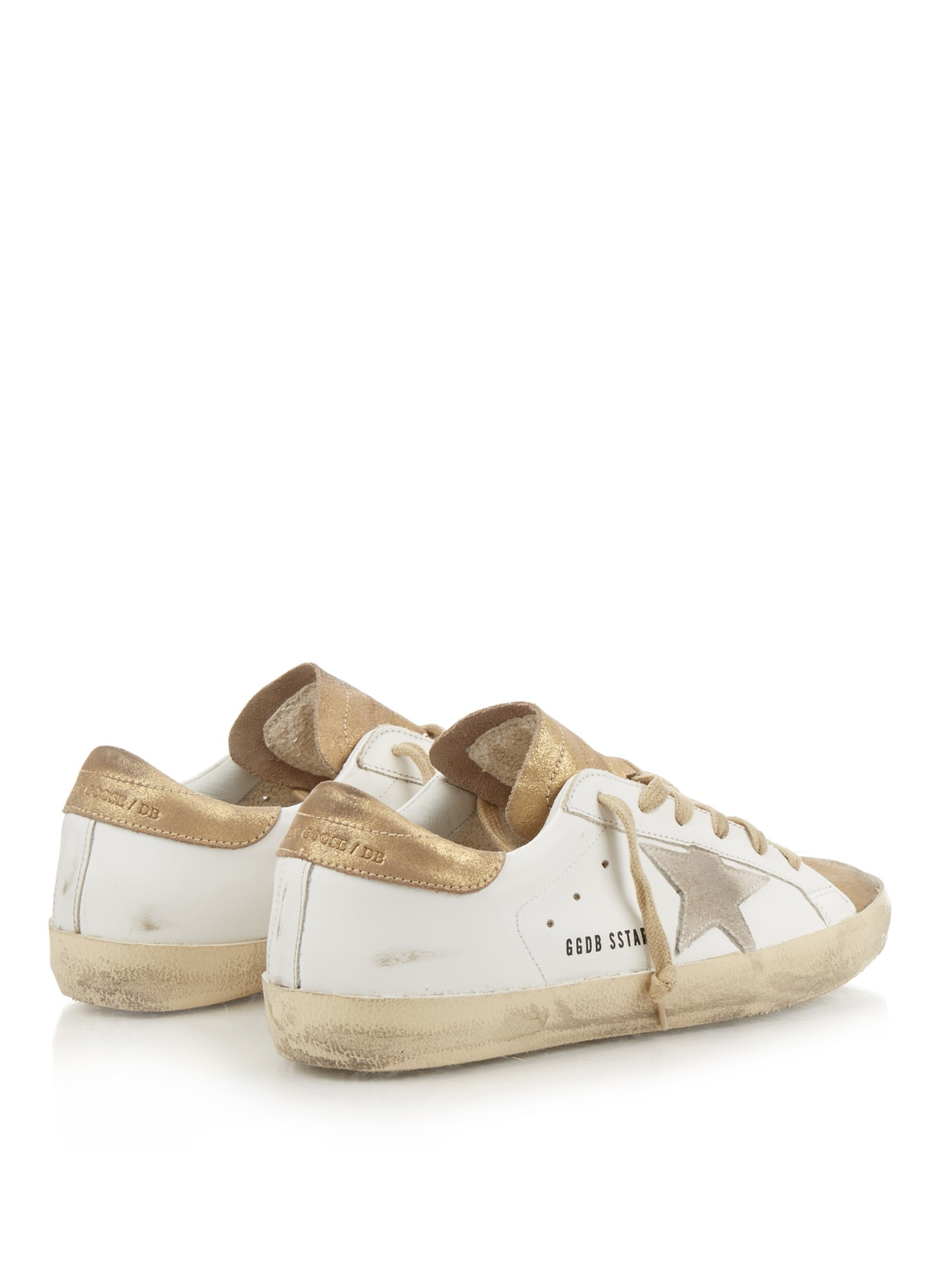 golden goose gold and white