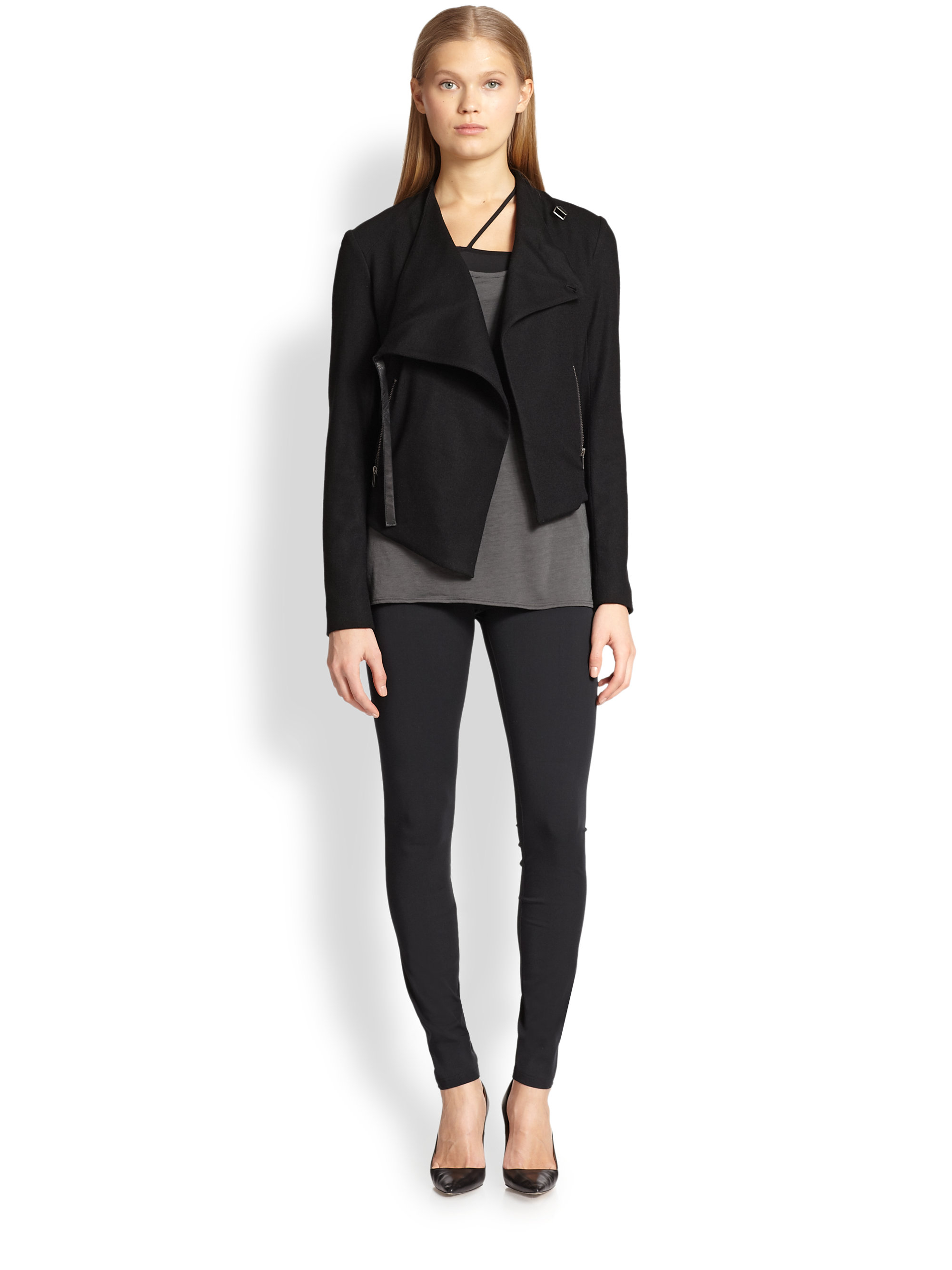 helmut lang cropped jacket