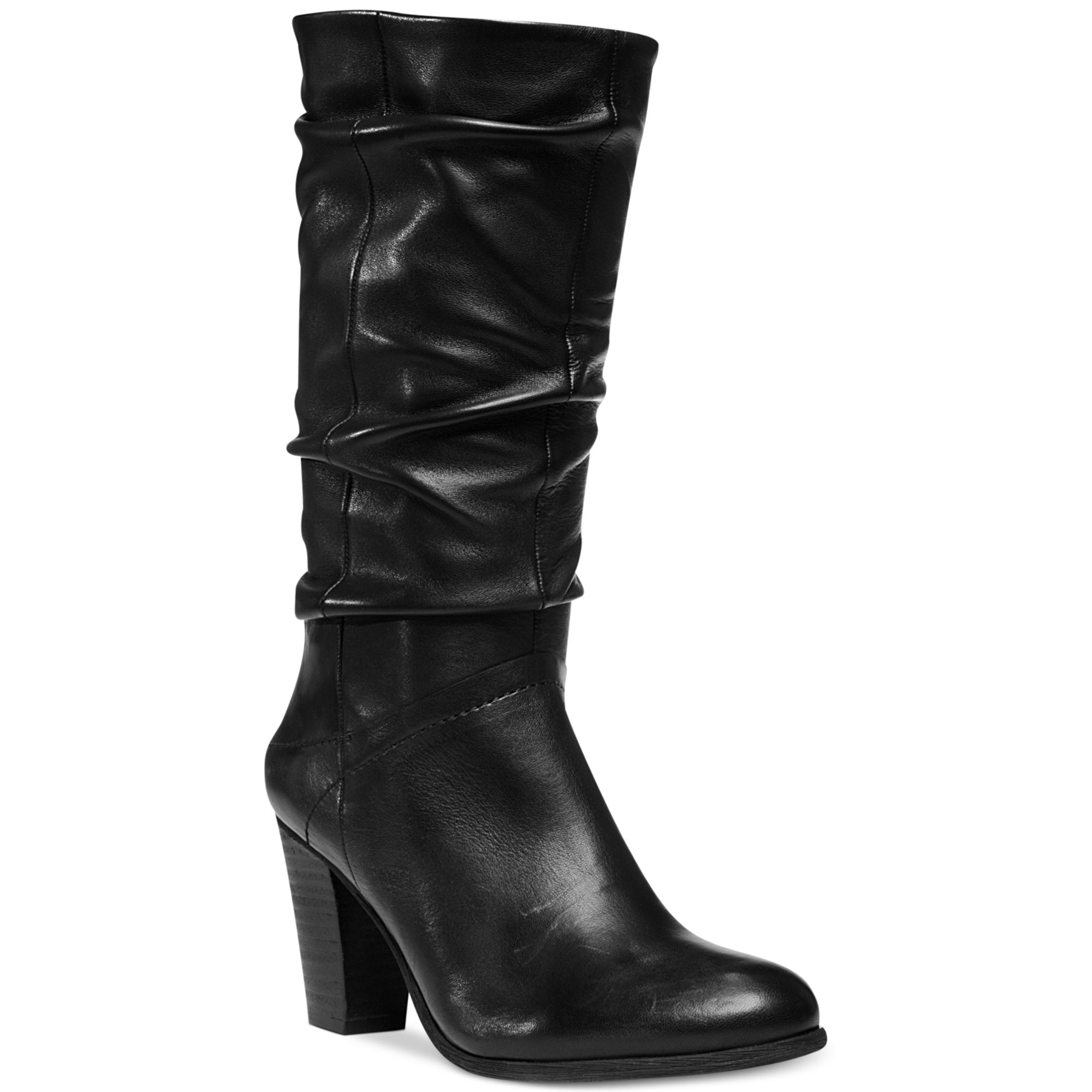 steve madden flat slouch boots