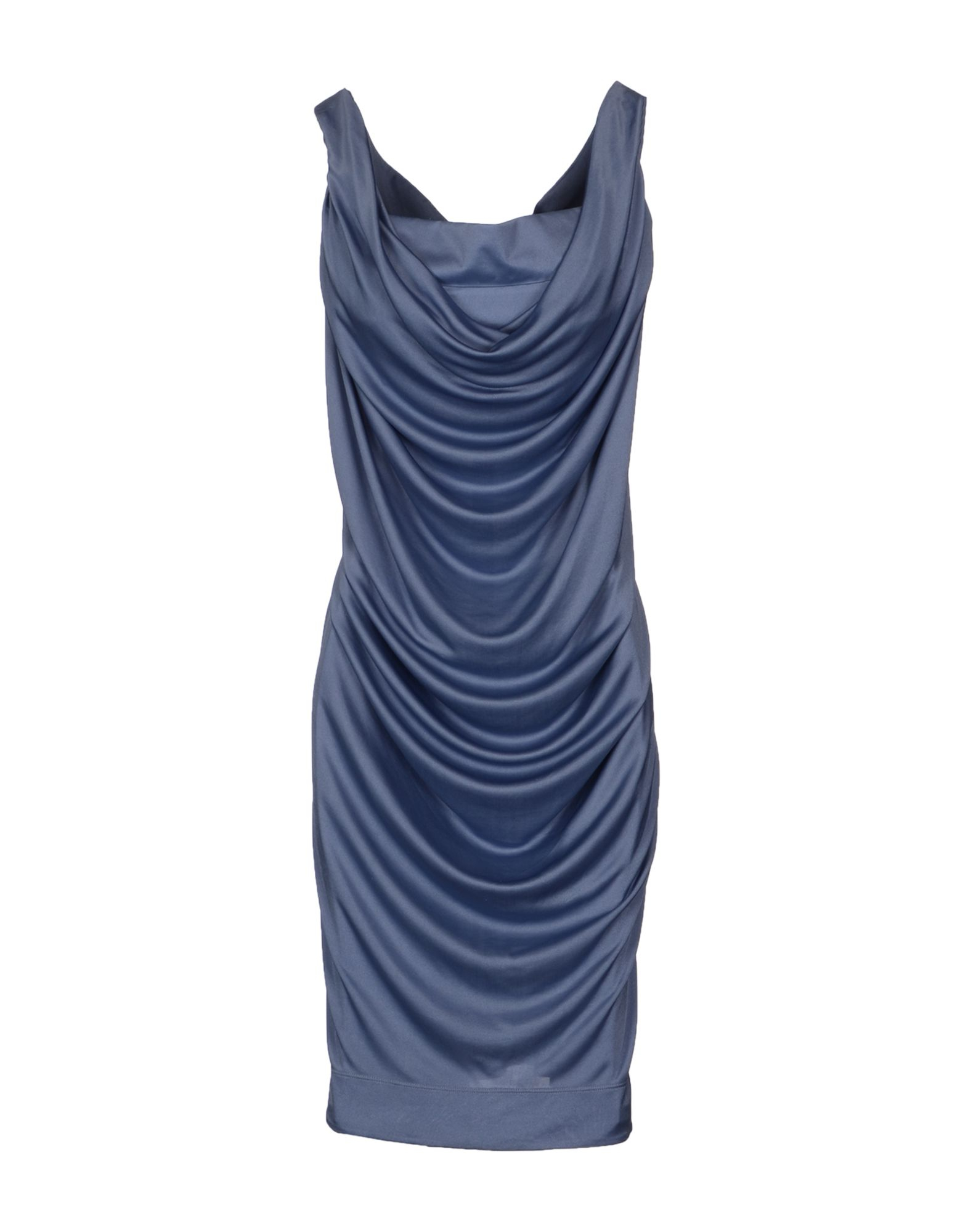 Vivienne Westwood Red Label Kneelength Dress in Blue (Slate blue) | Lyst