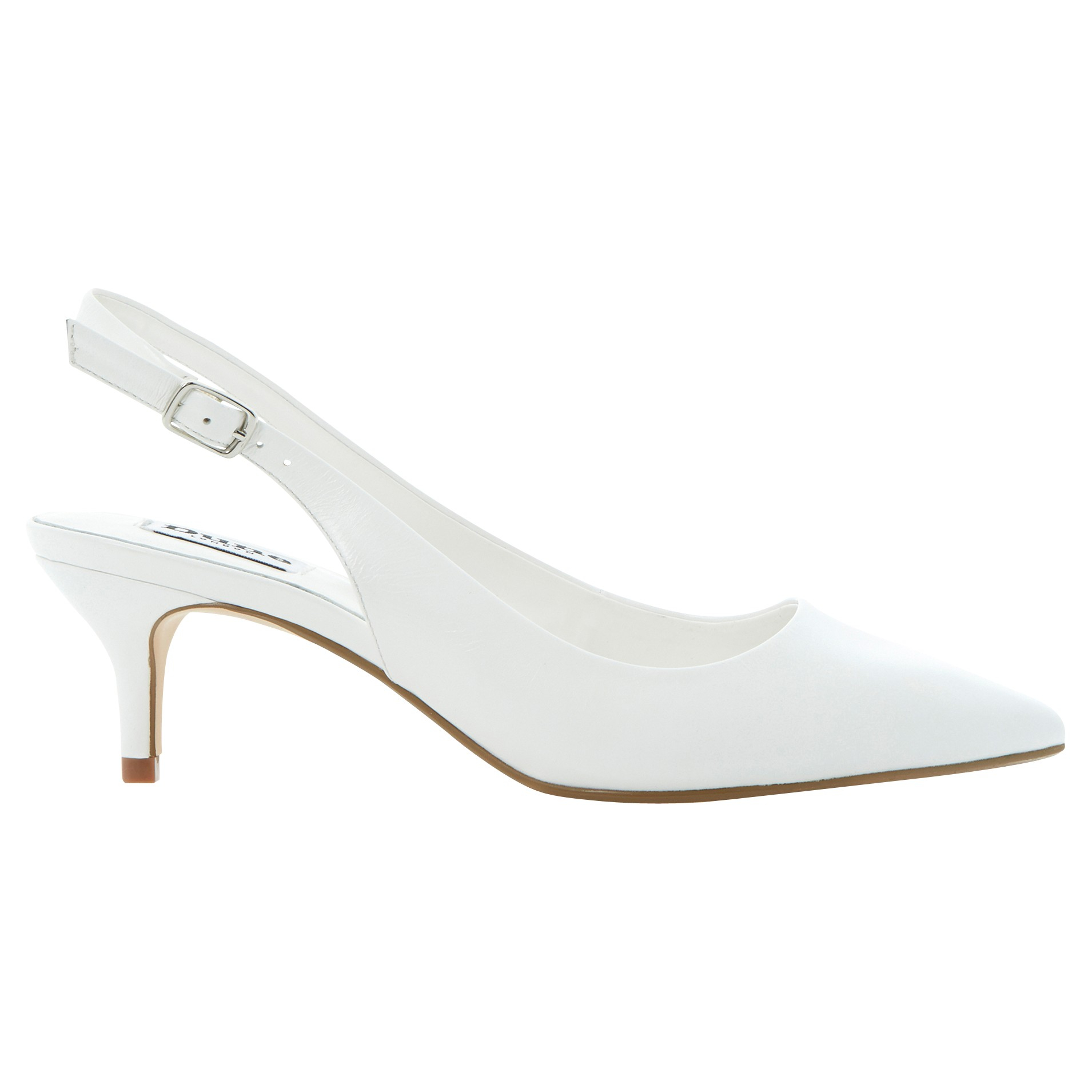 dune white pumps