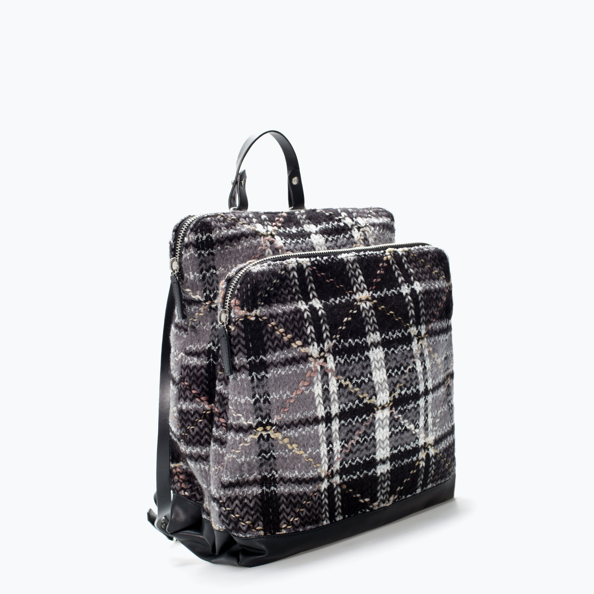 ysl multicolour polyester backpack  