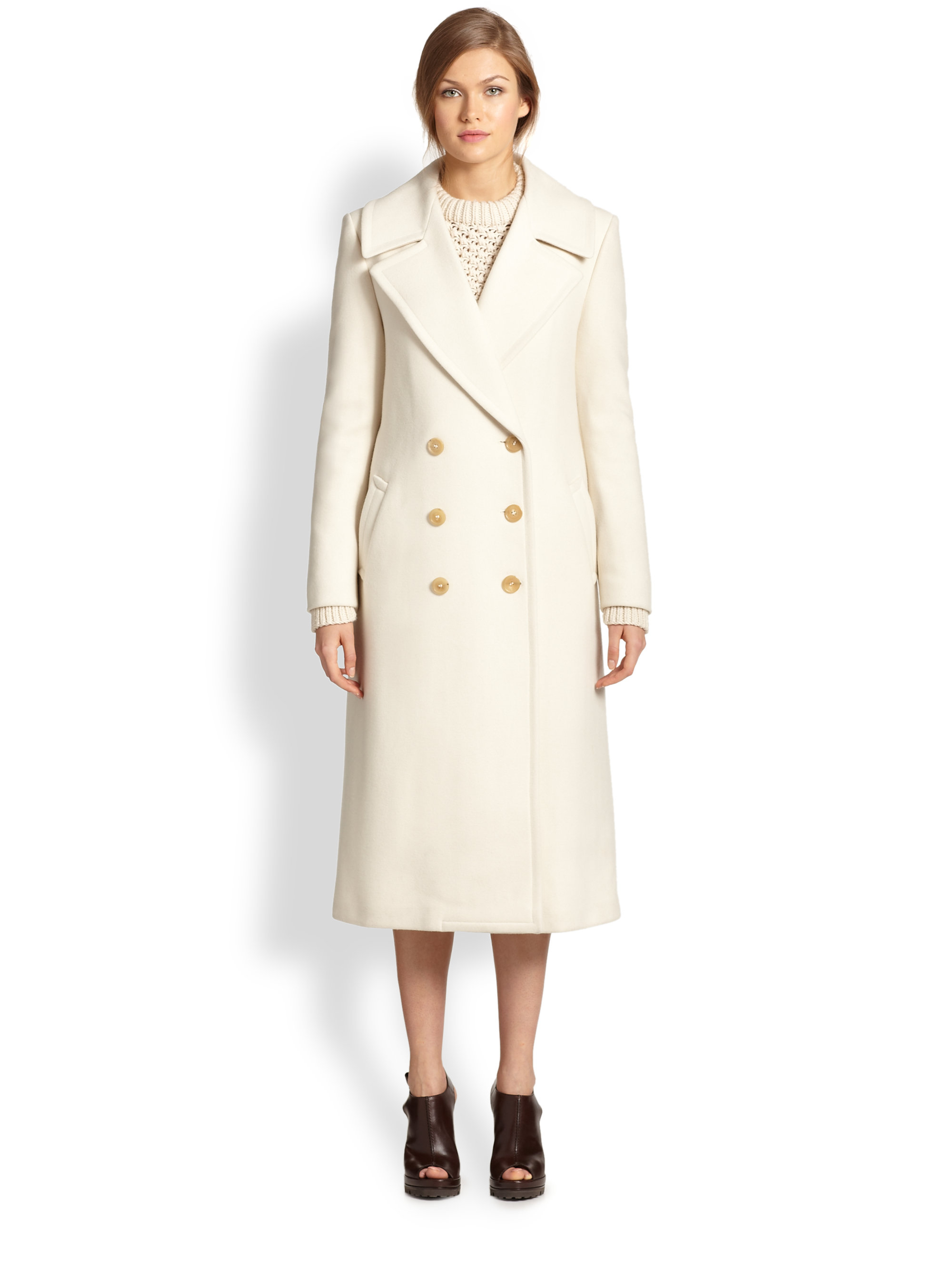 white wool coats sale