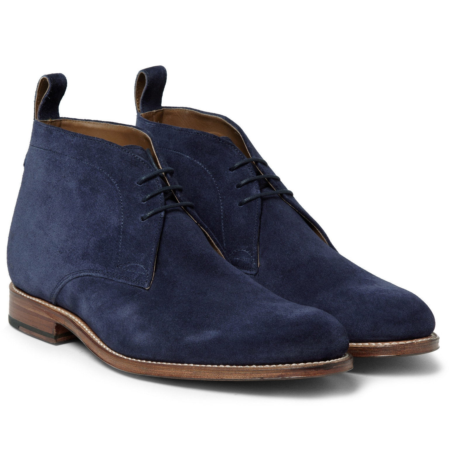 grenson suede boots