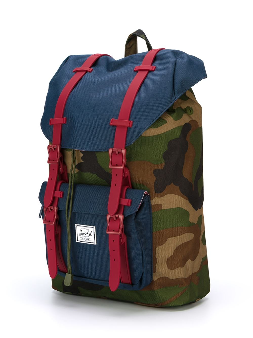 Herschel supply co. Camouflage Print Backpack in Green for Men Lyst