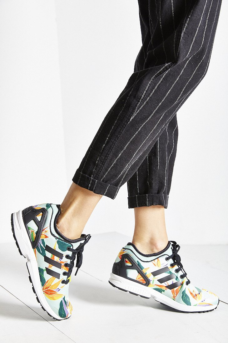 adidas Originals Zx Flux Tropical Running Sneaker in | Lyst