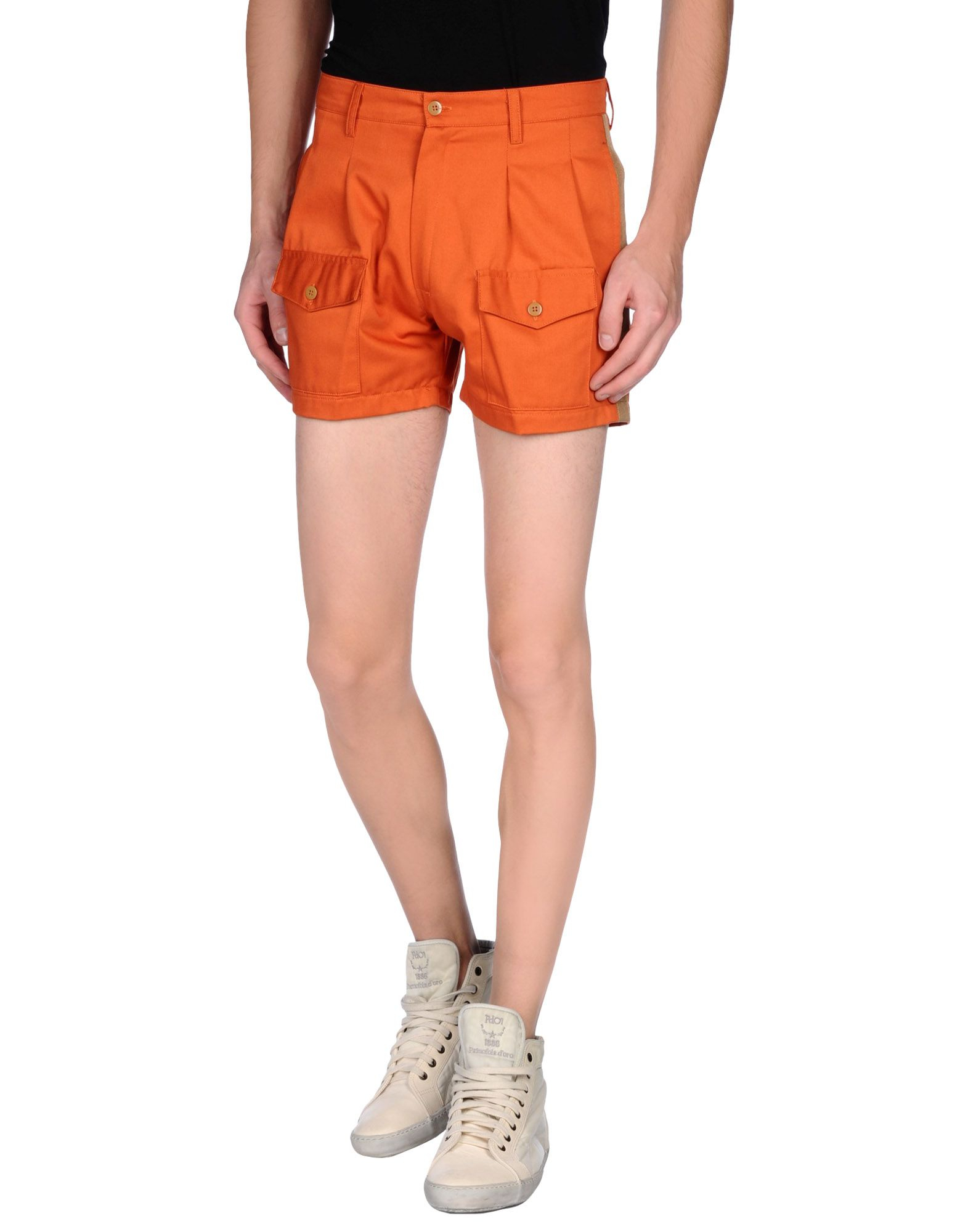 Camo Bermuda Shorts in Orange for Men Lyst