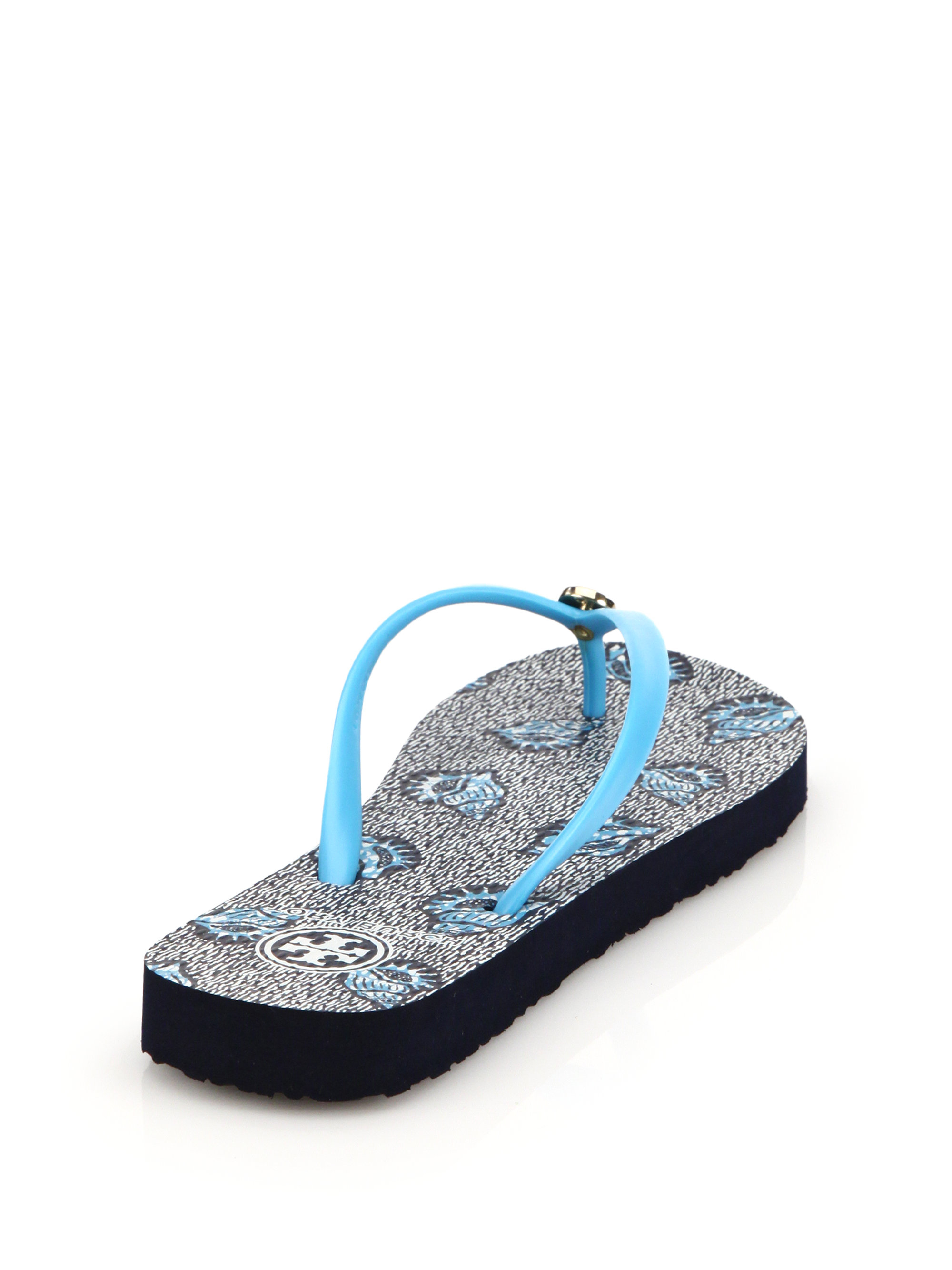 tory burch turquoise sandals
