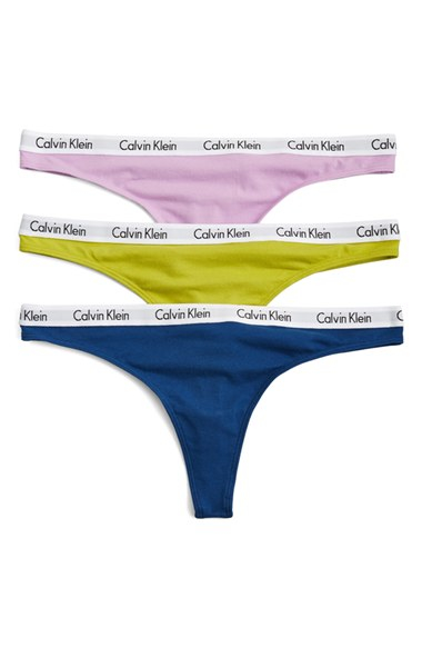 green calvin klein thong