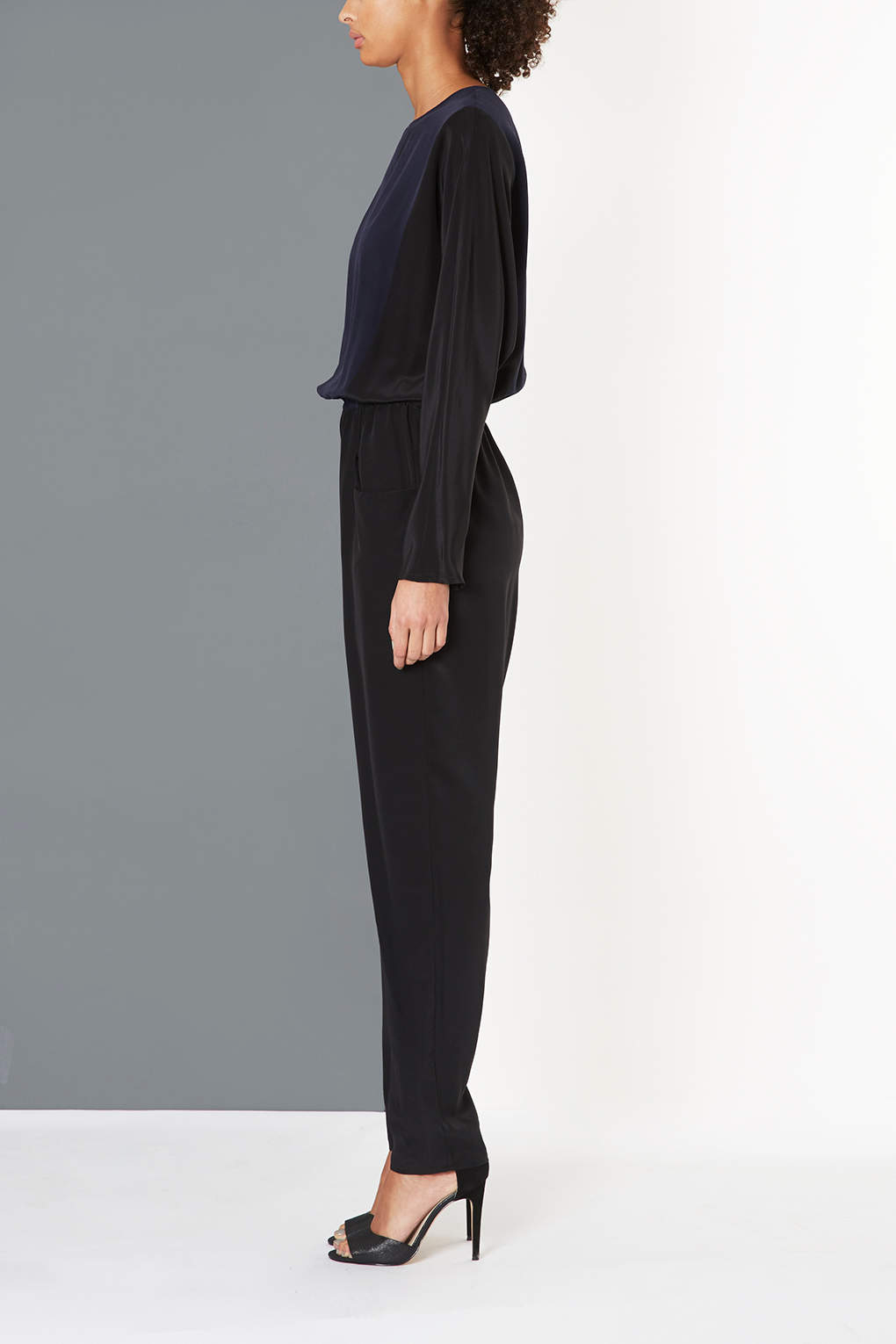 black kimono jumpsuit