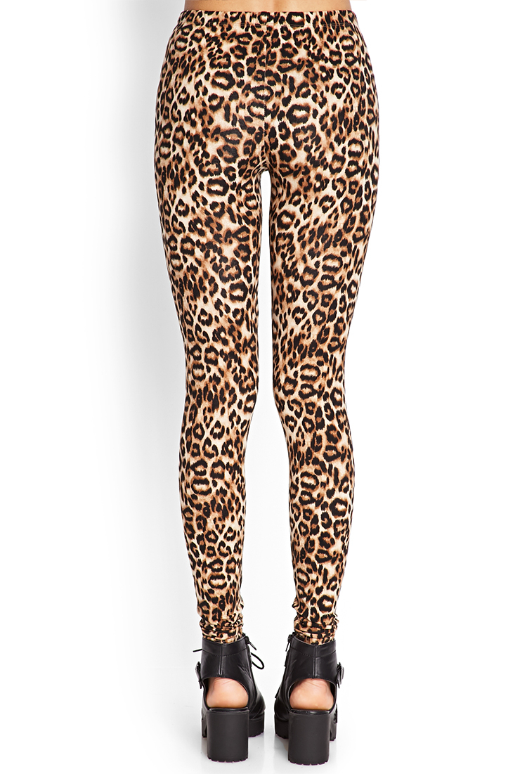 puma leopard print leggings