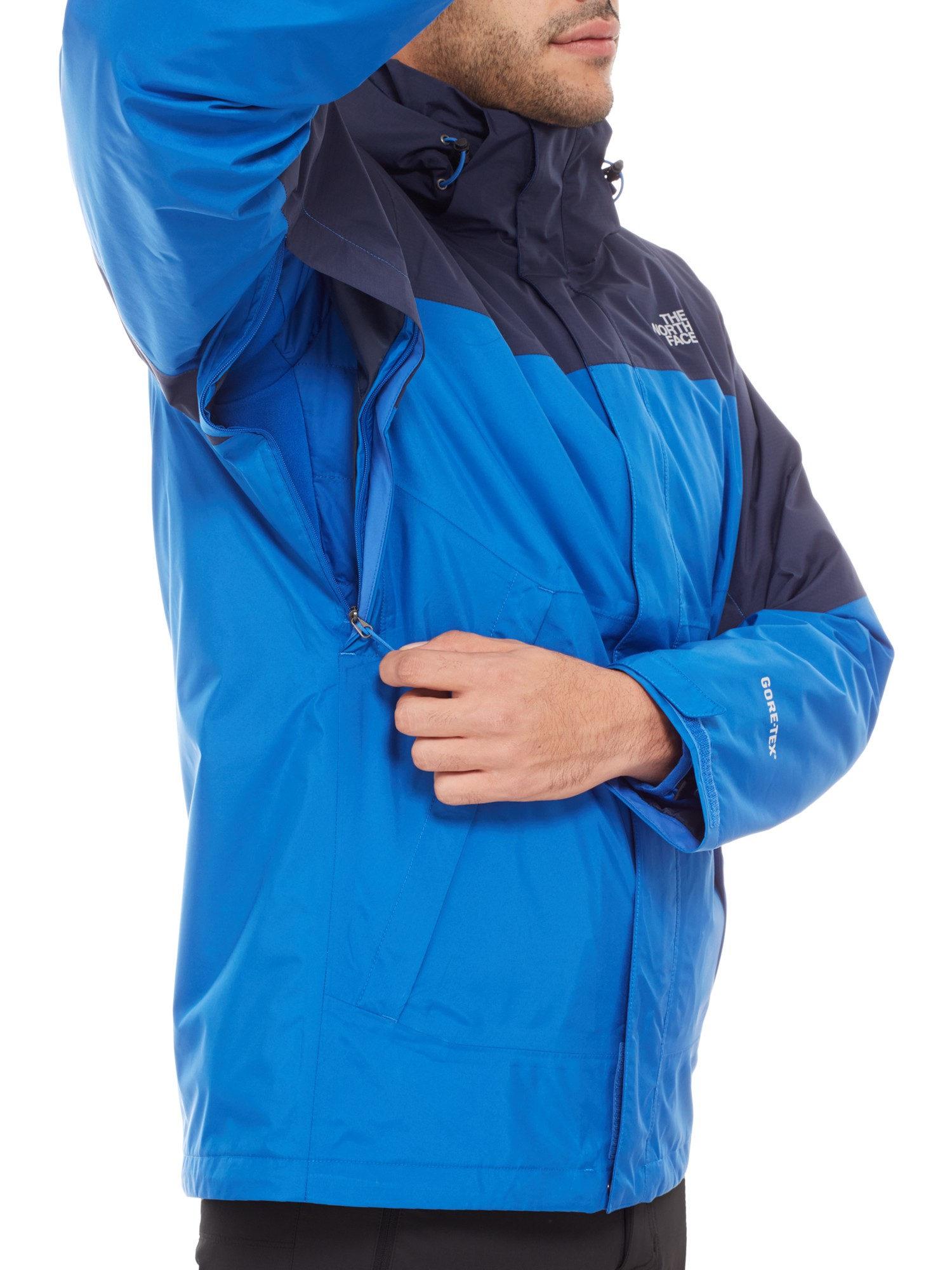The North Face Mountain Light 3in1 Triclimate Waterproof Men's Jacket in Blue for Men Lyst