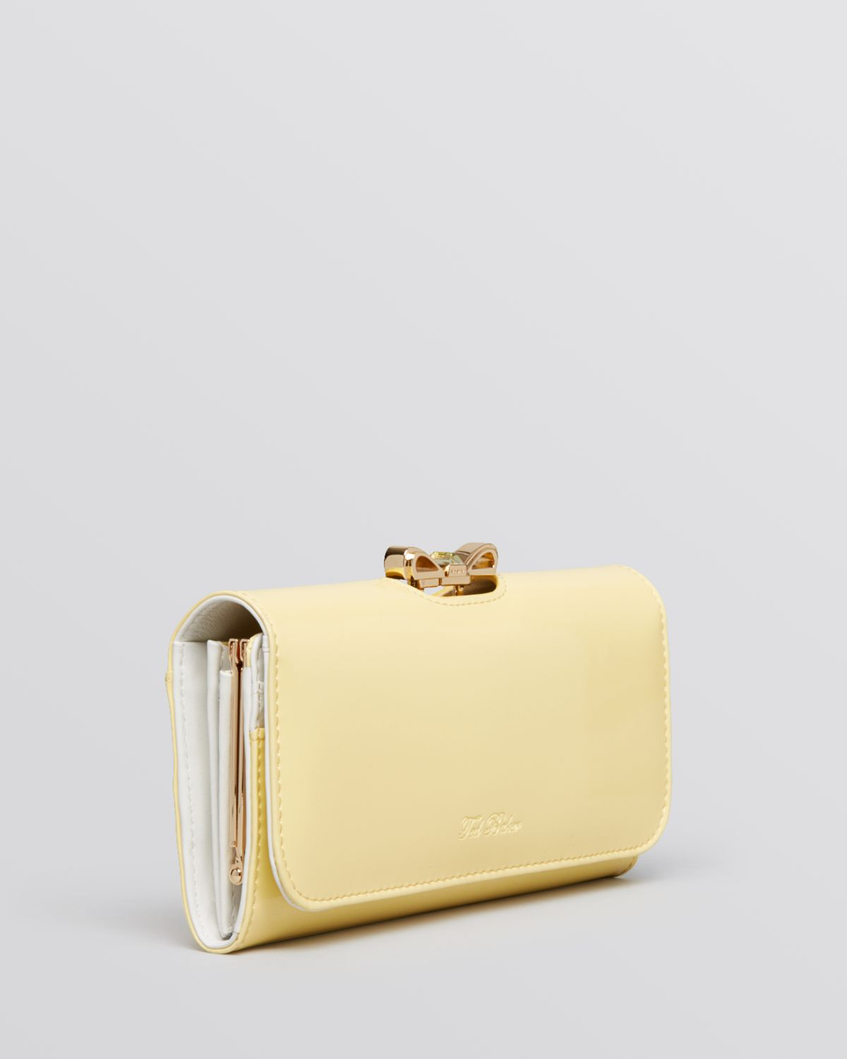 ted baker yellow purse