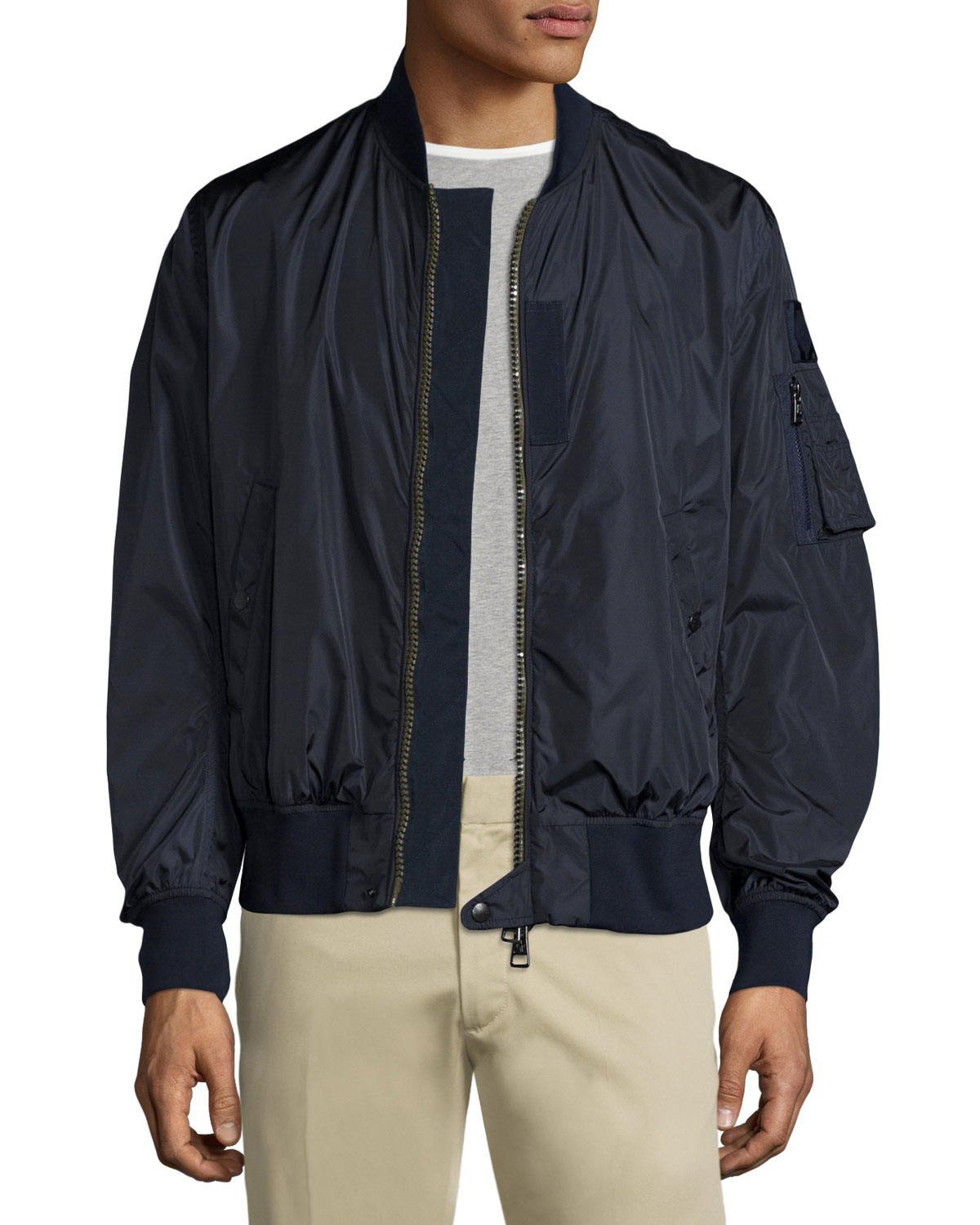 moncler bomber jacket with fur