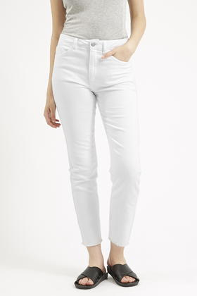 Topshop Moto White Slim Leg Jeans By Reclaim in White | Lyst