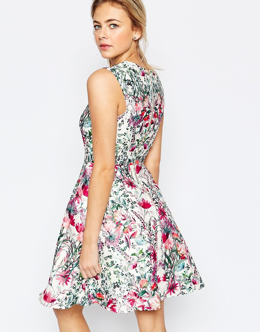 Ted Baker Synthetic Gaea Summer Dress - Lyst