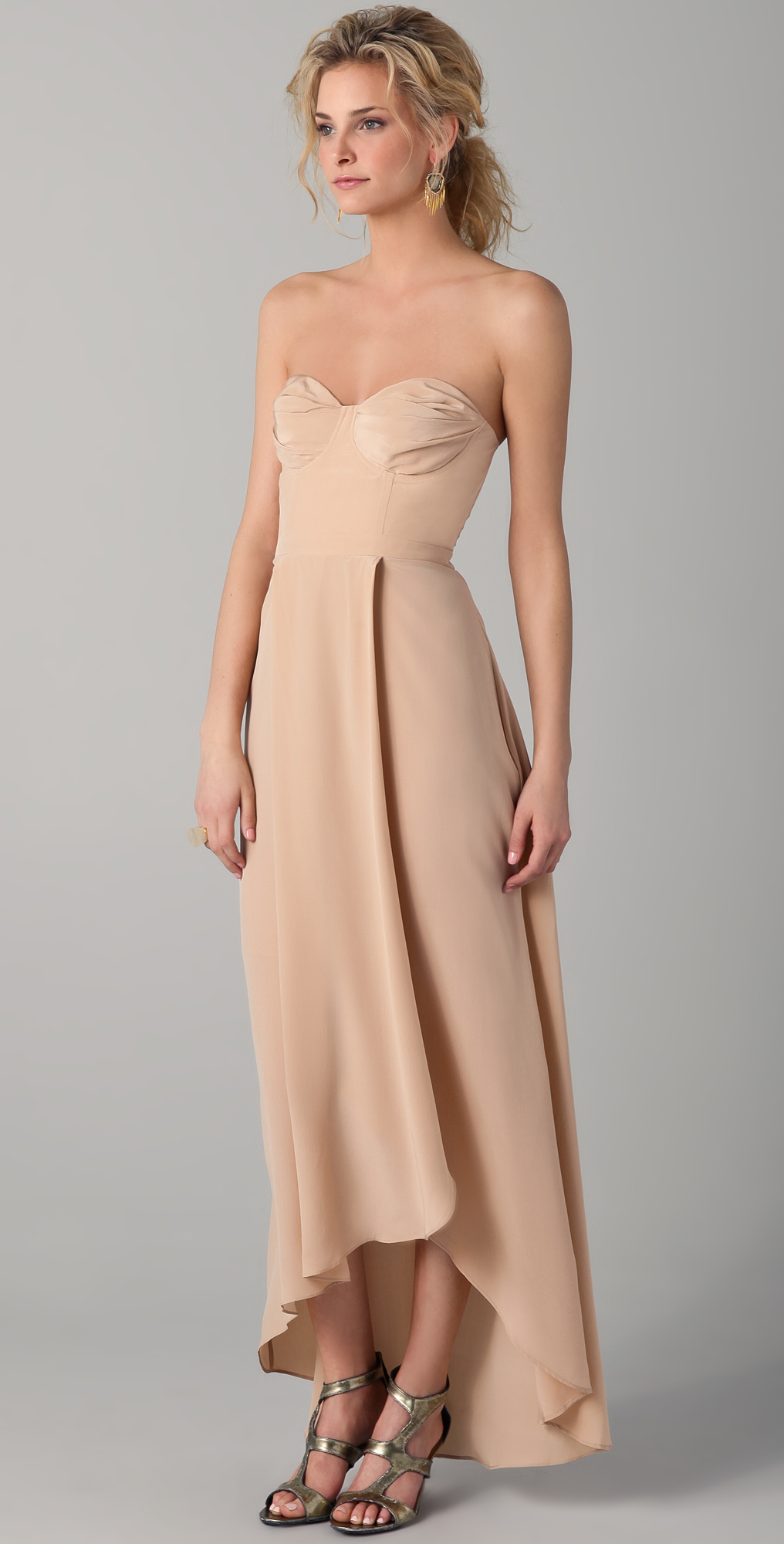 Zimmermann strapless clearance dress
