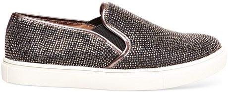 rhinestone sneakers slip madden steve
