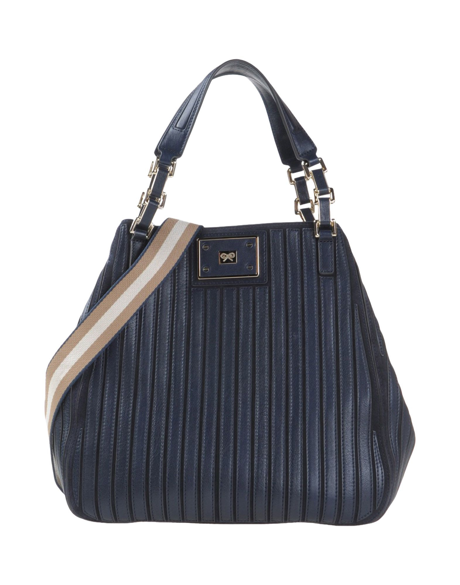 Anya Hindmarch Handbag in Dark Blue (Blue) - Lyst