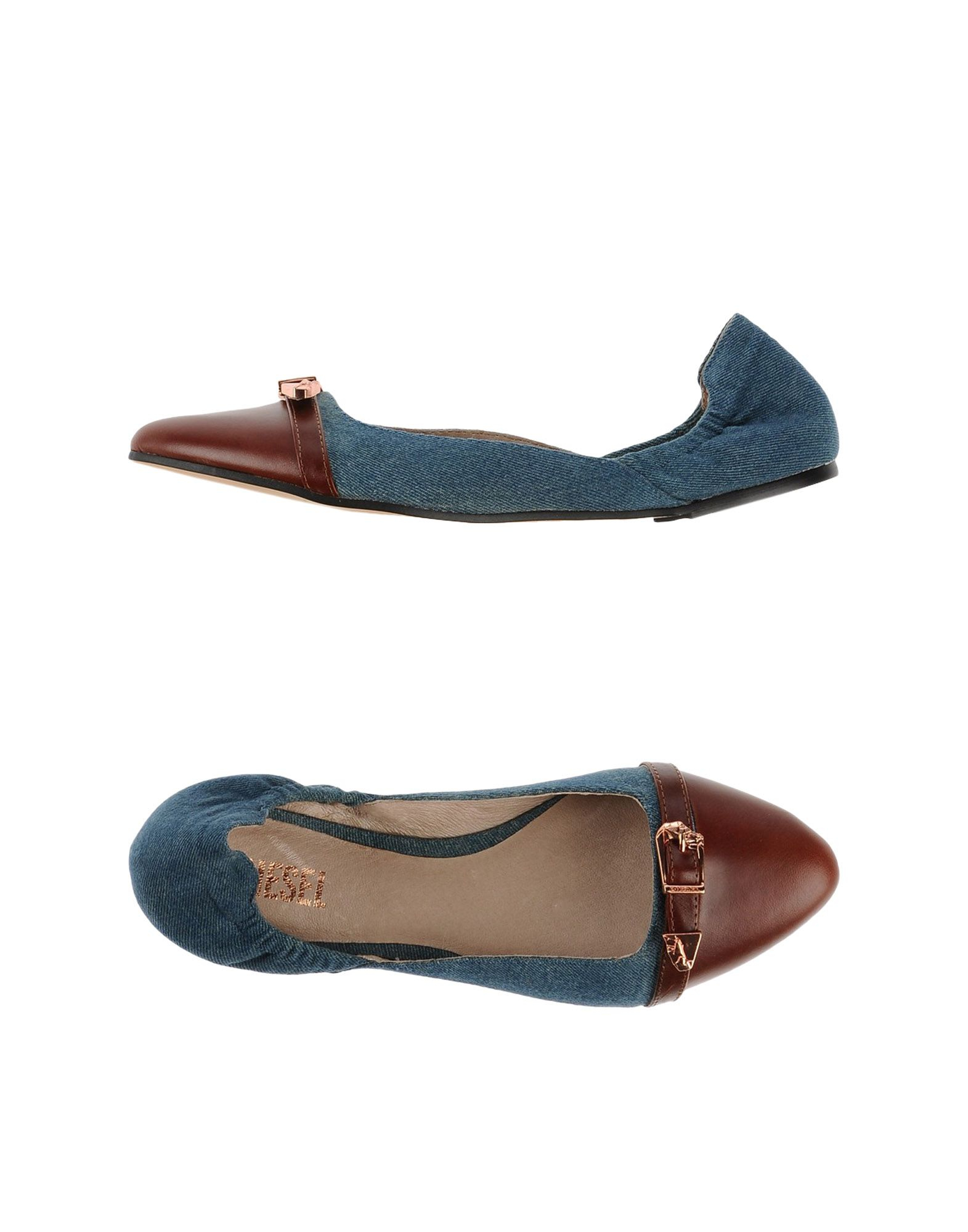 lint ballet flats