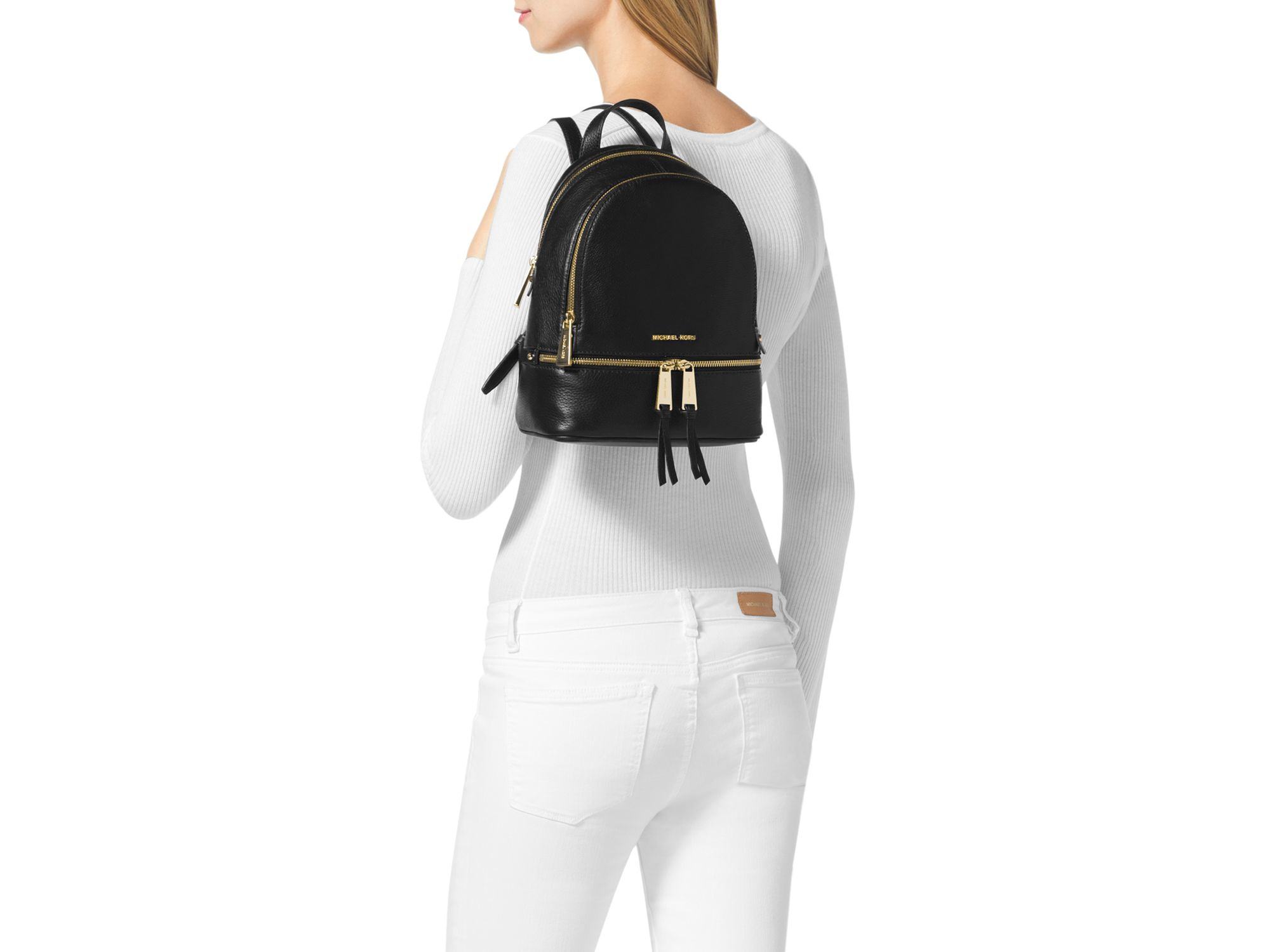 rhea zip small backpack